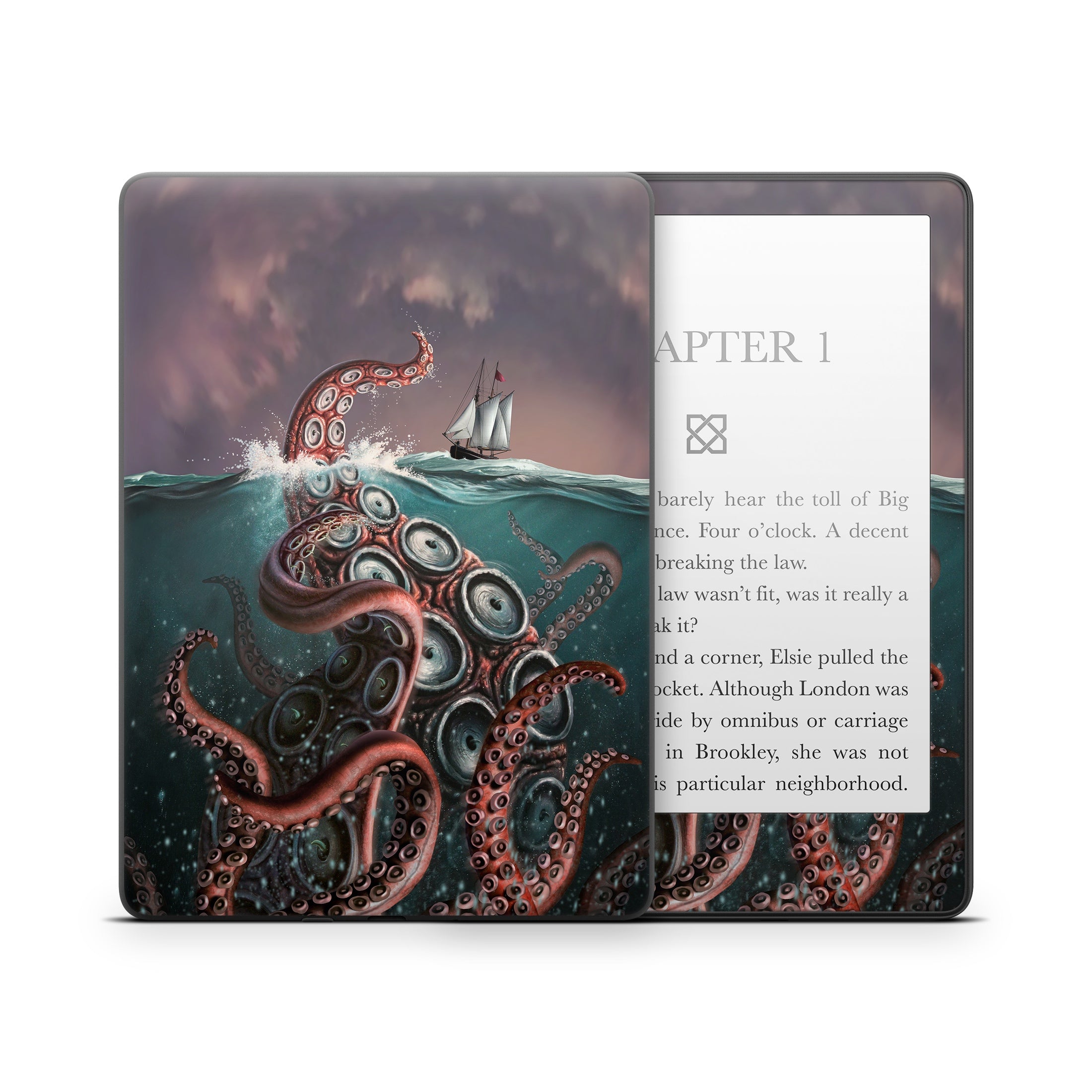 Kraken - Amazon Kindle Skin