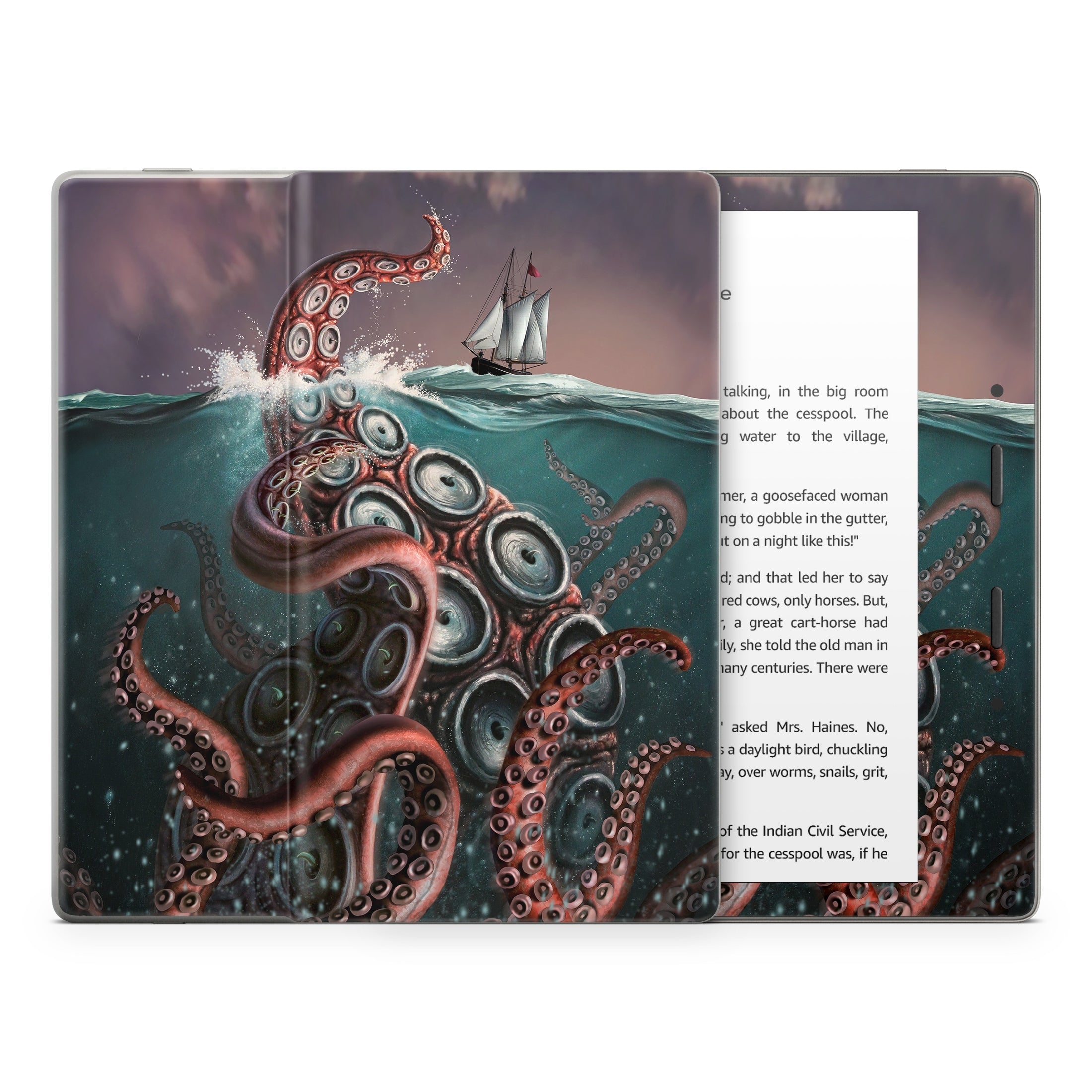 Kraken - Amazon Kindle Skin