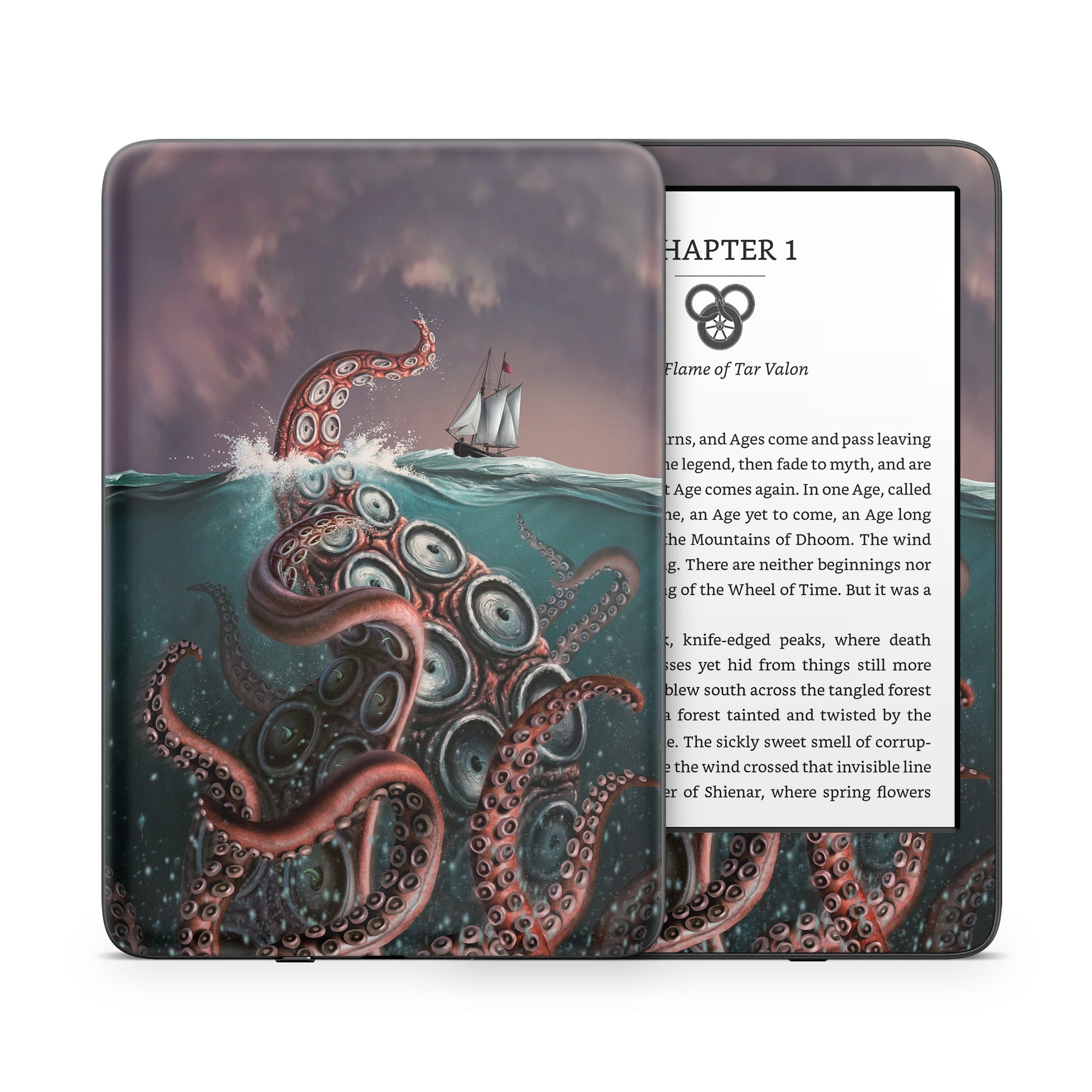 Kraken - Amazon Kindle Skin