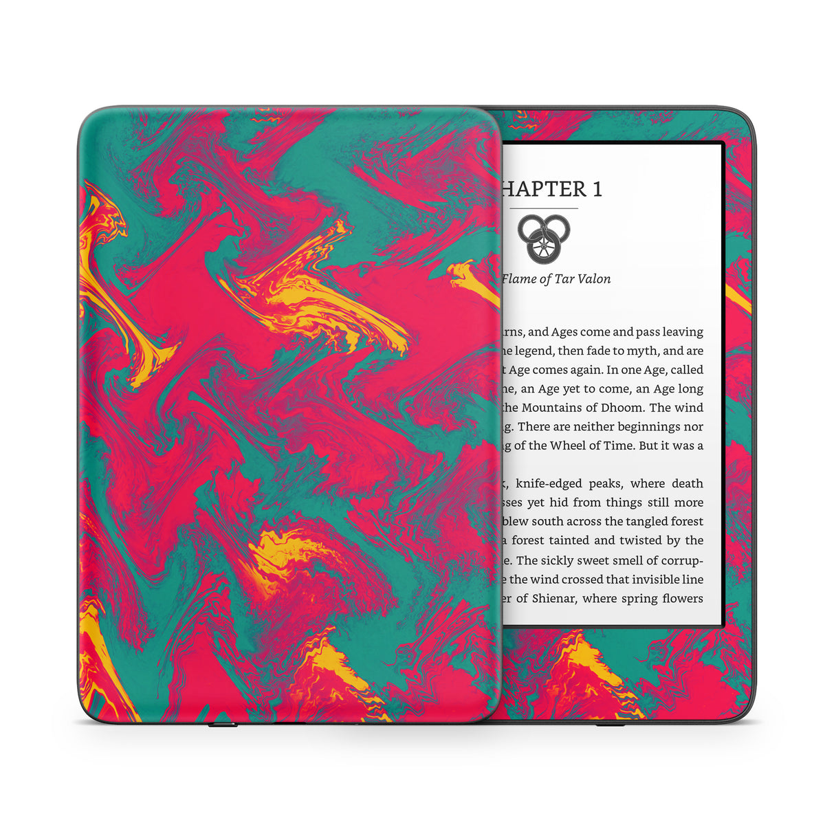 Lava Flow - Amazon Kindle Skin