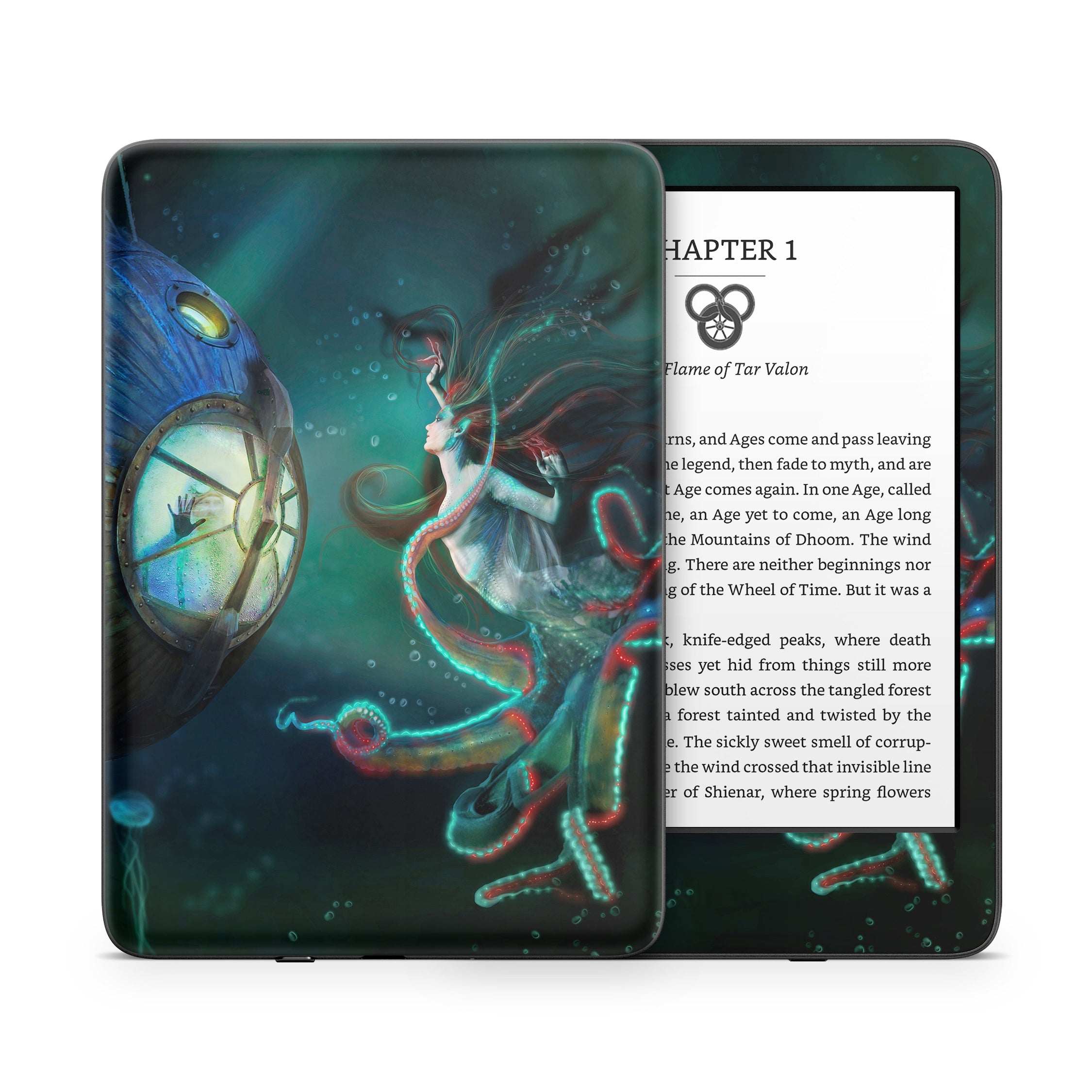 20000 Leagues - Amazon Kindle Skin