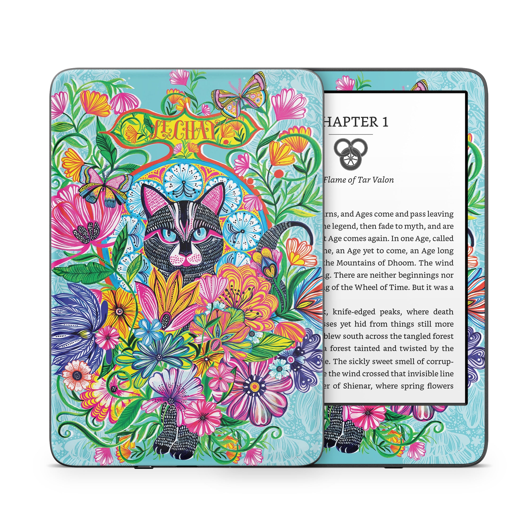 Le Chat - Amazon Kindle Skin