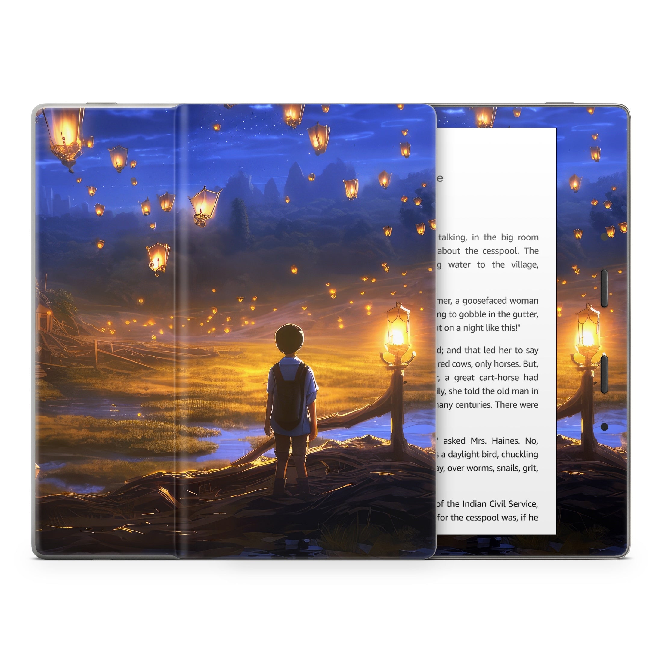 Light the Way - Amazon Kindle Skin