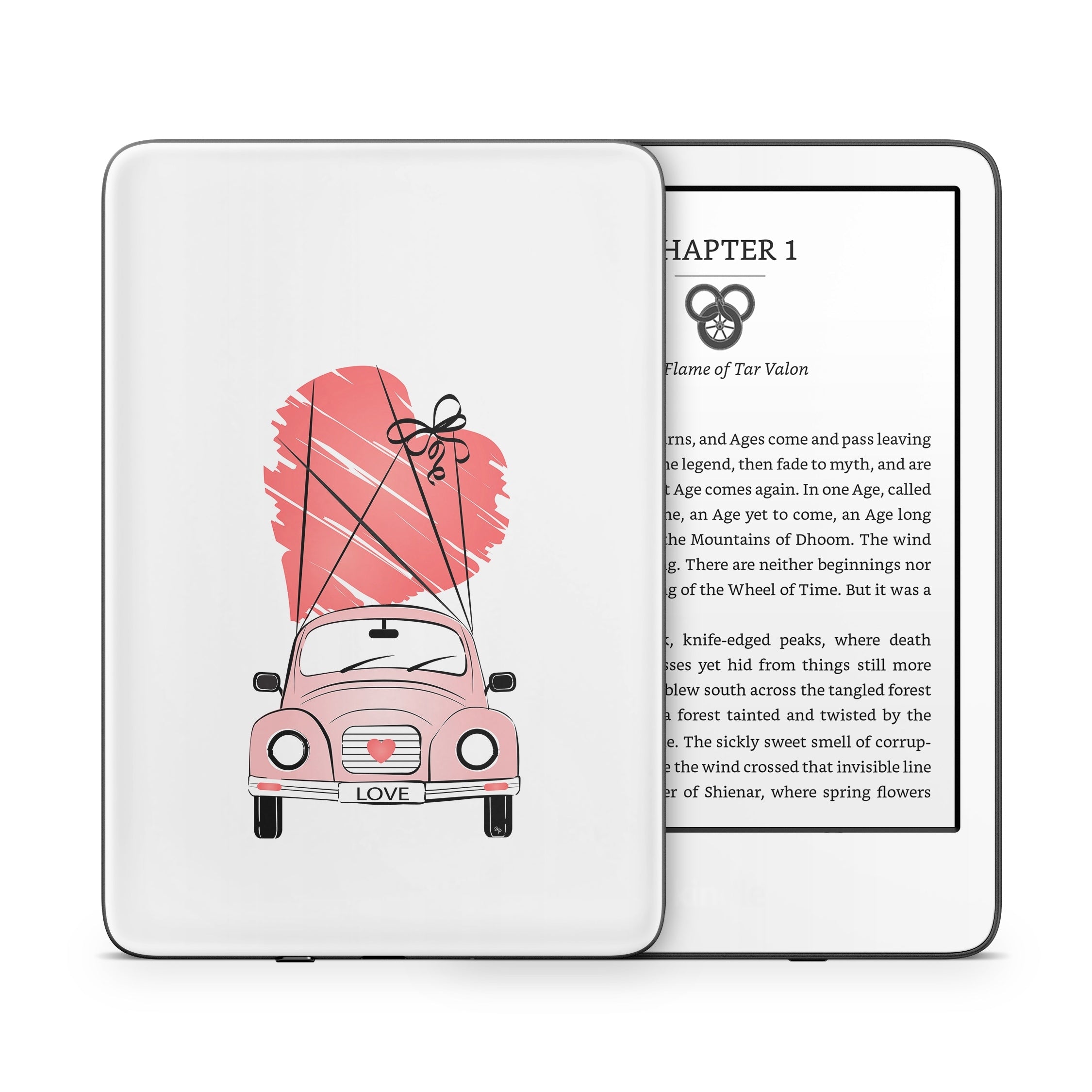 Love Car - Amazon Kindle Skin