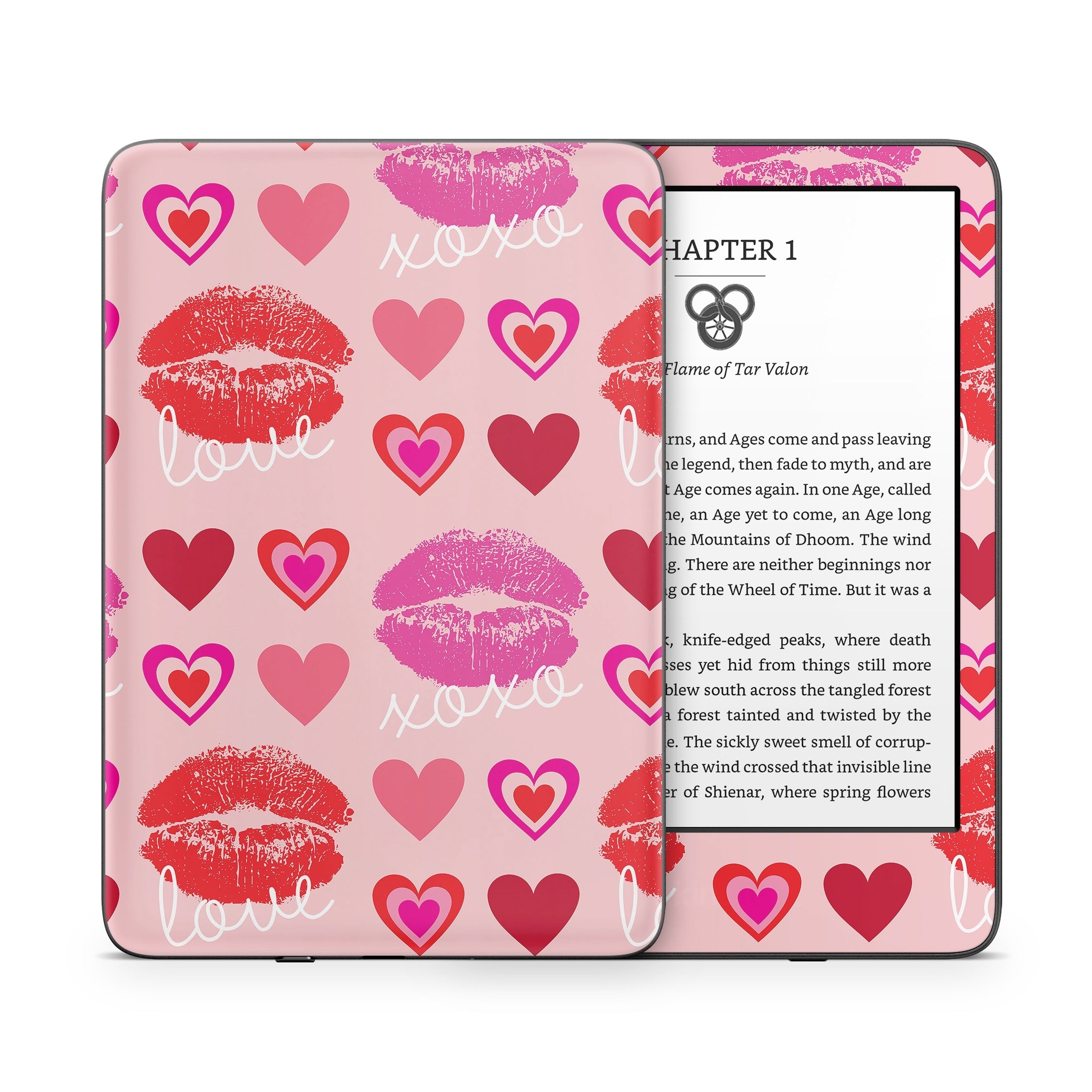 Love Hugs Kisses - Amazon Kindle Skin