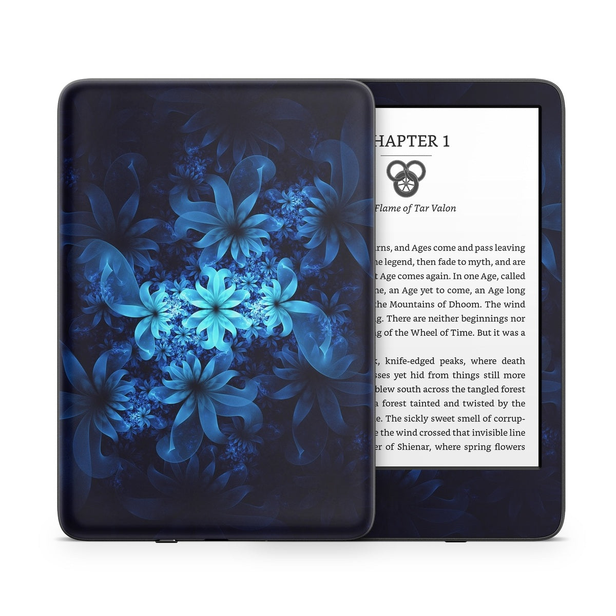 Luminous Flowers - Amazon Kindle Skin