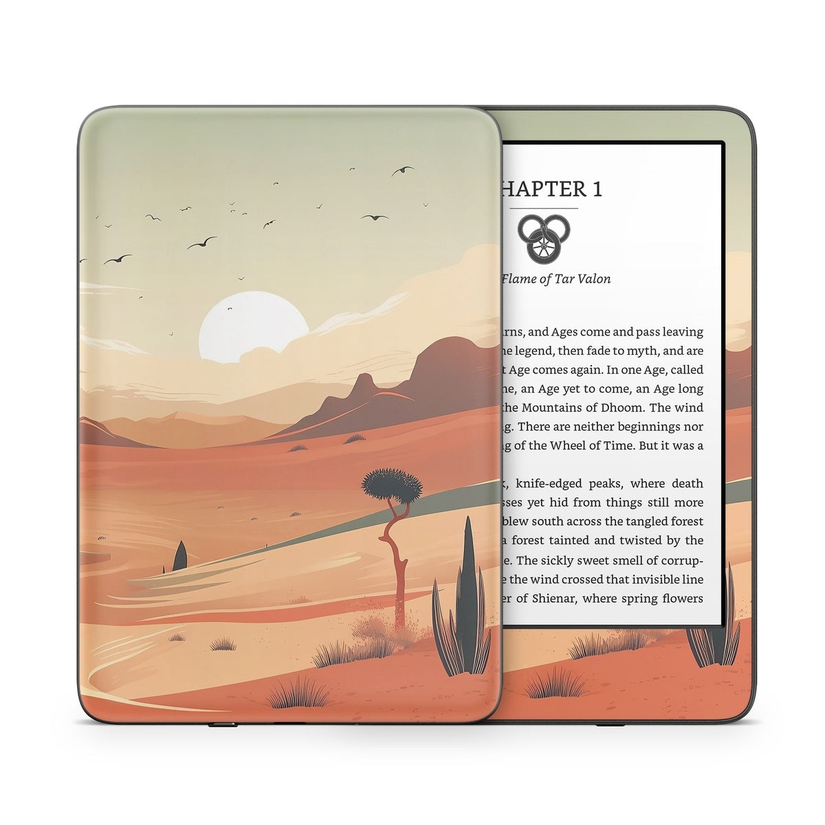 Meandering Desert - Amazon Kindle Skin