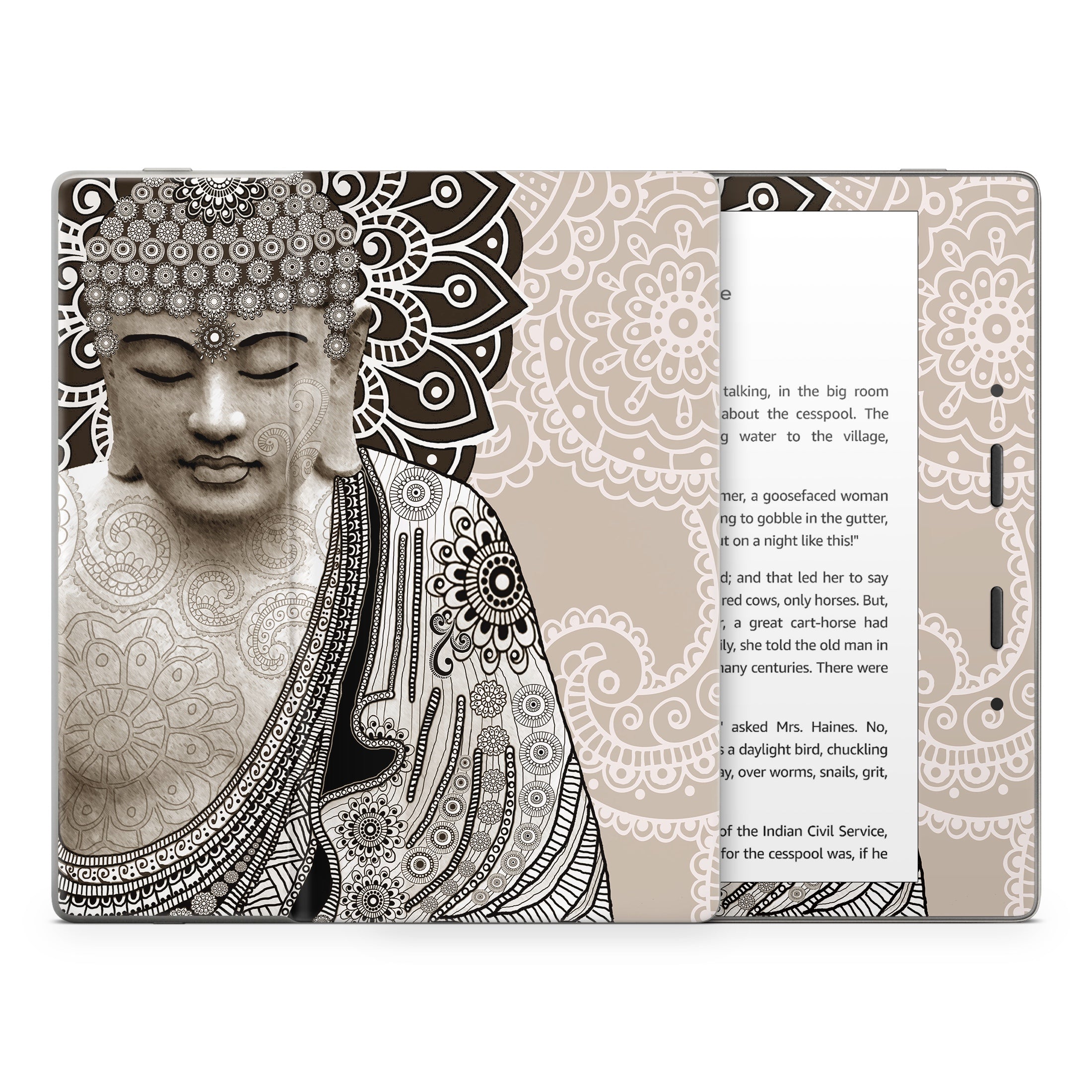 Meditation Mehndi - Amazon Kindle Skin
