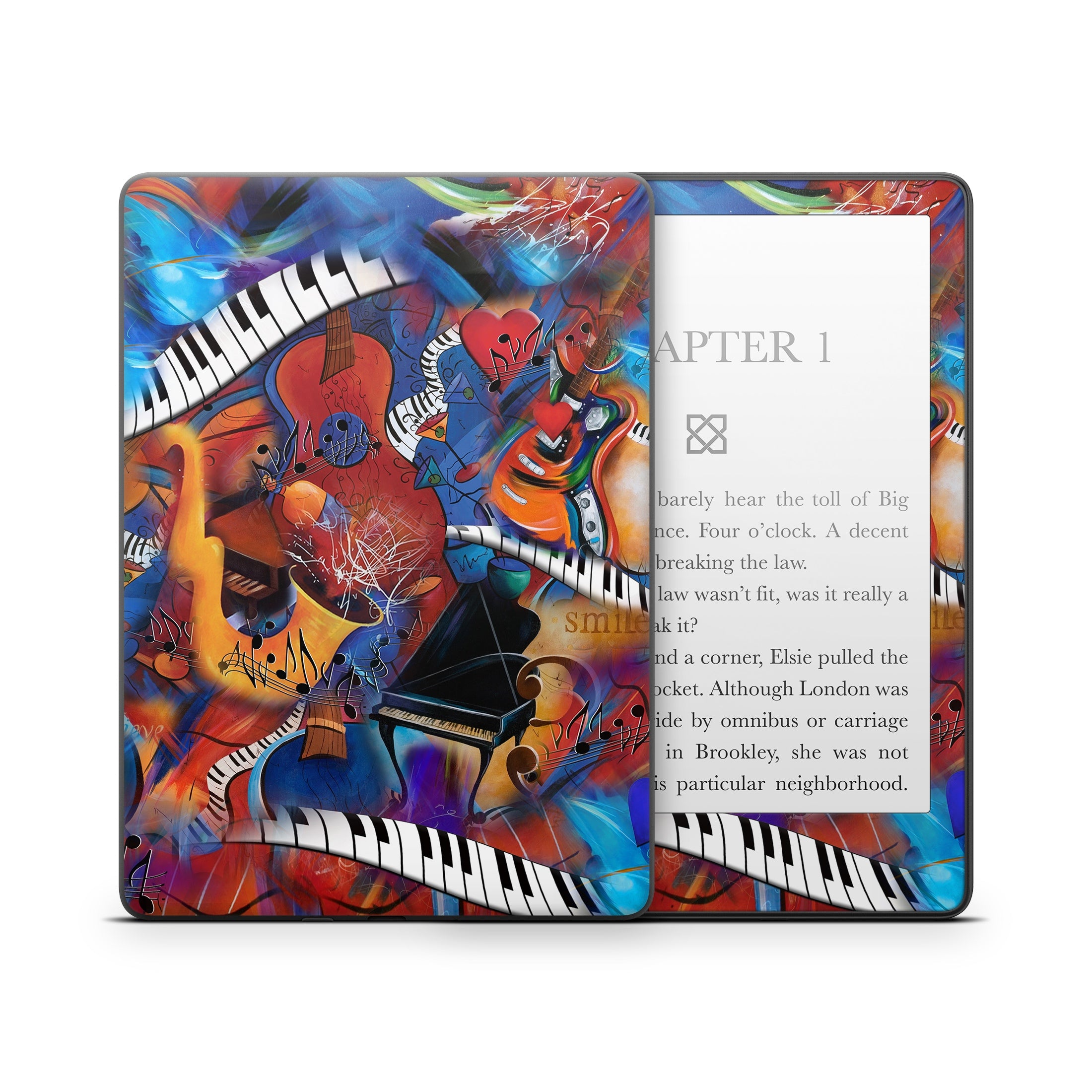Music Madness - Amazon Kindle Skin