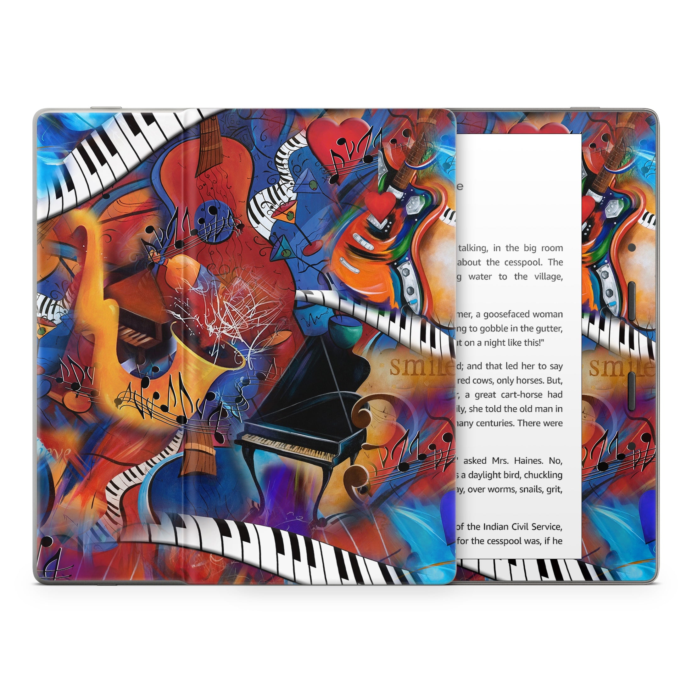 Music Madness - Amazon Kindle Skin