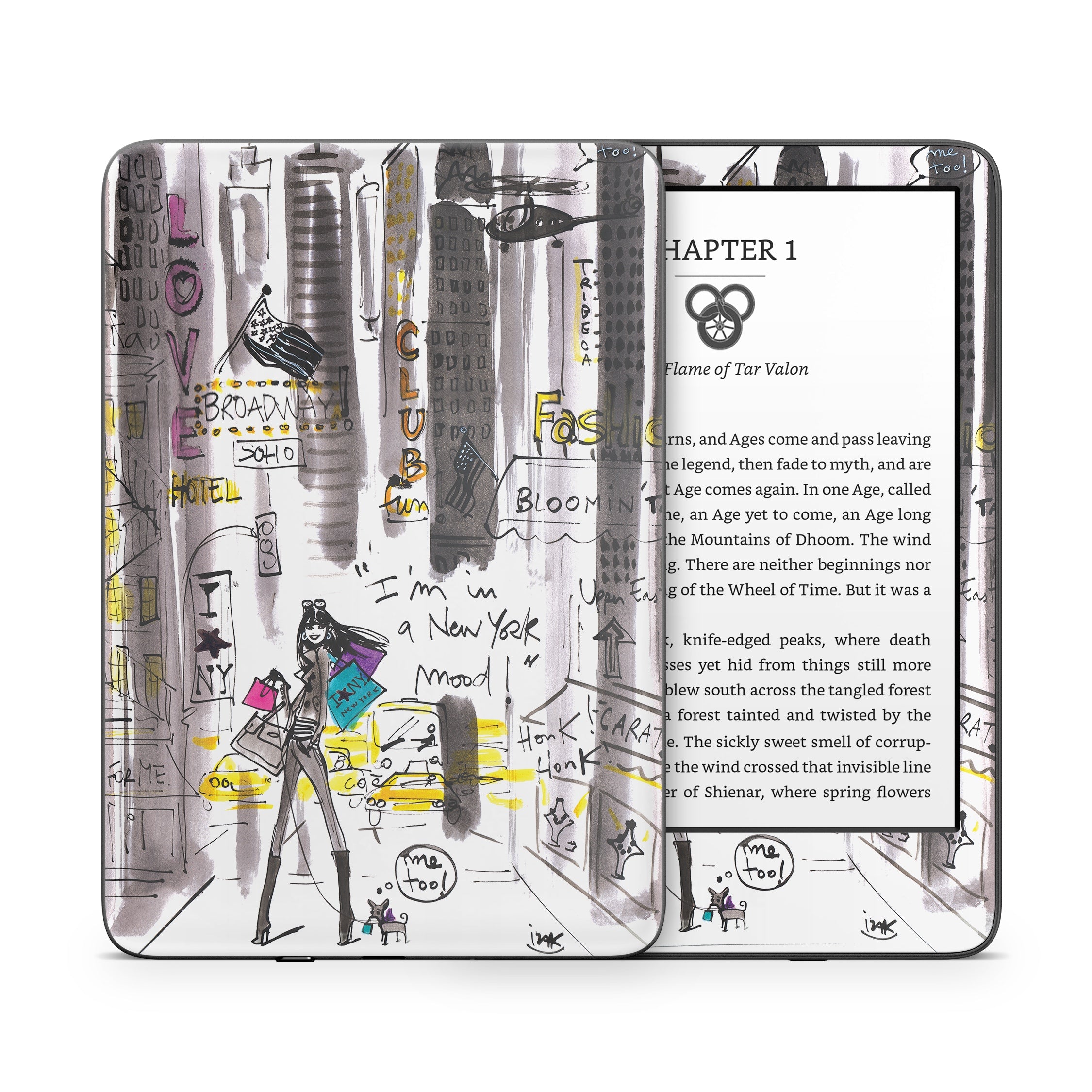 My New York Mood - Amazon Kindle Skin