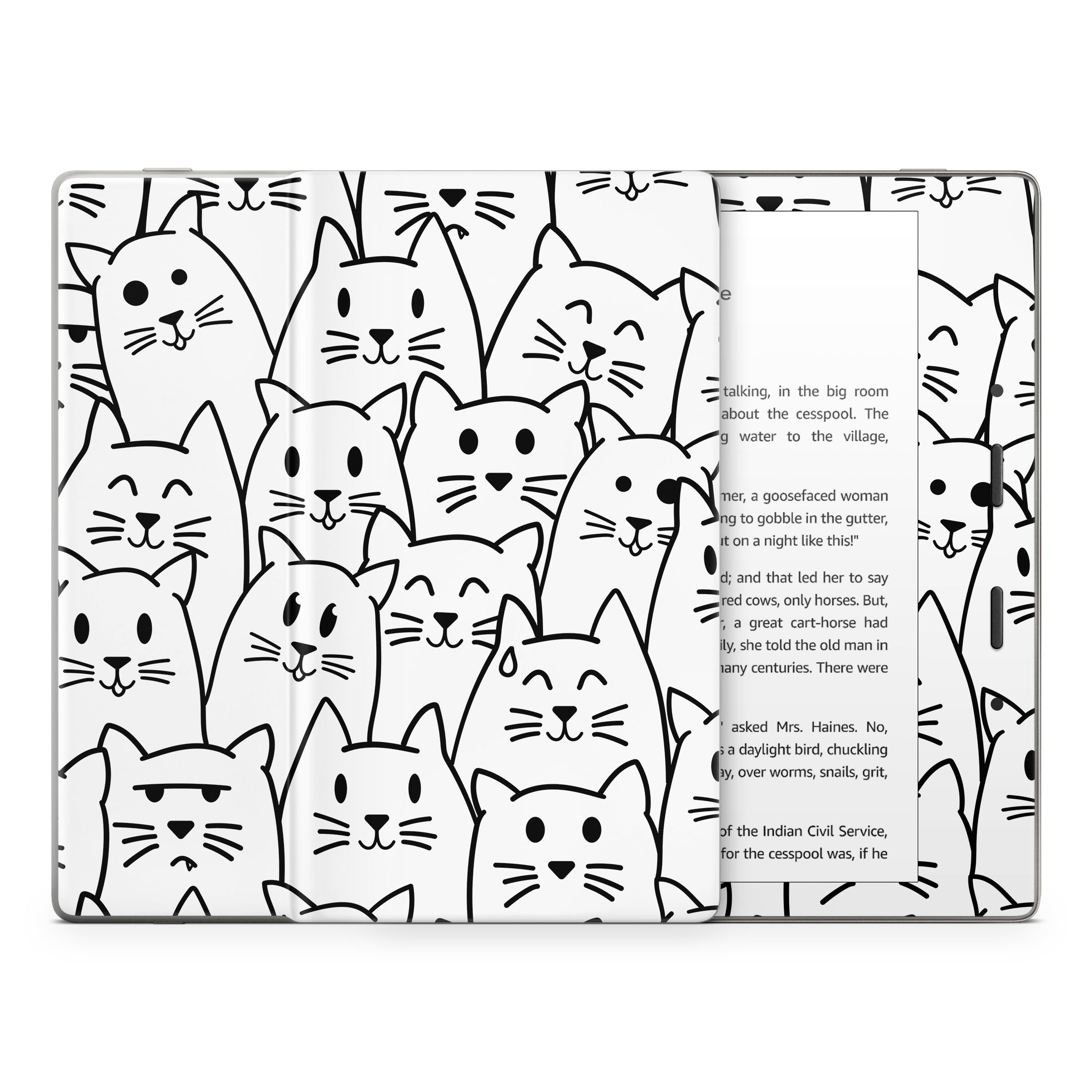 Moody Cats - Amazon Kindle Skin