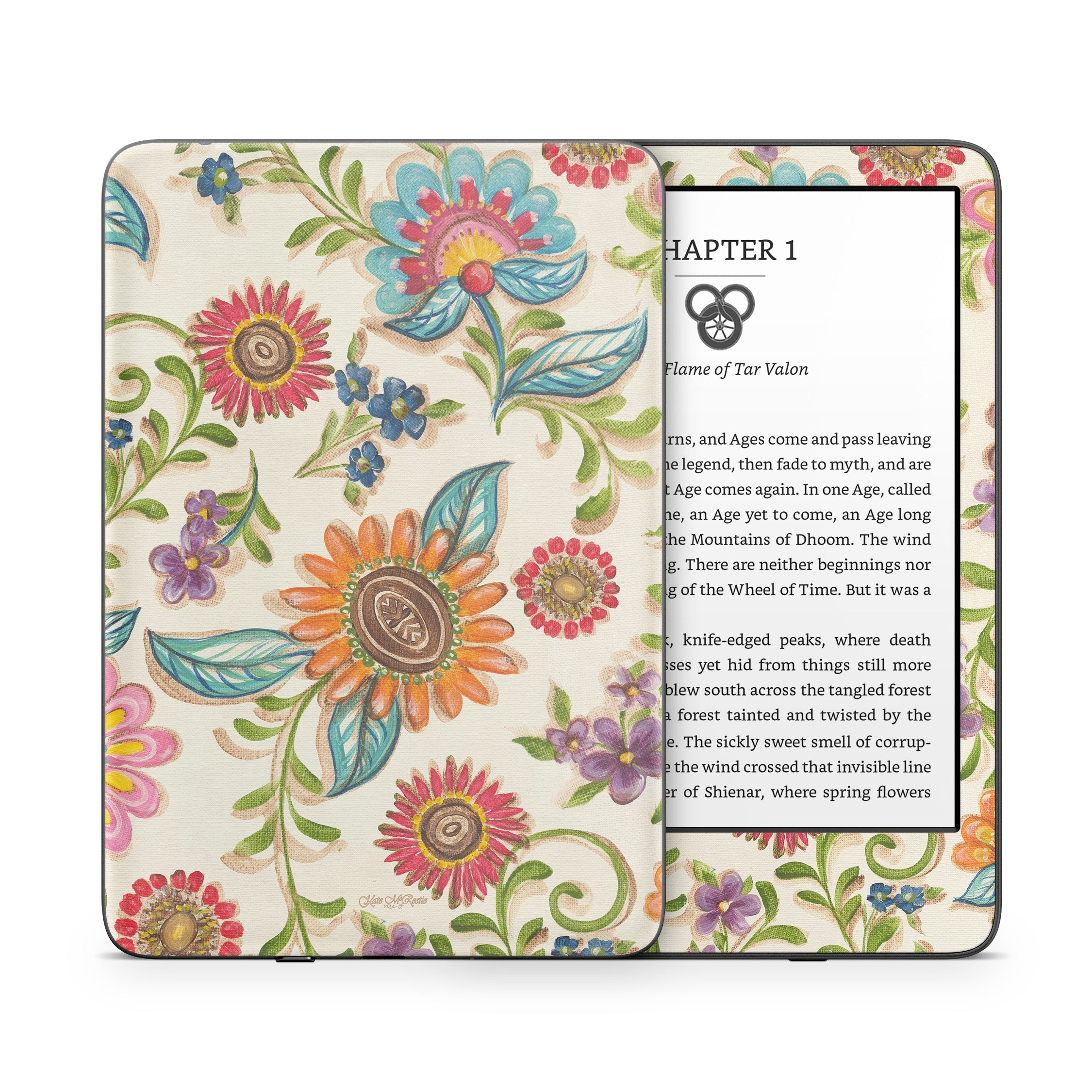 Olivia's Garden - Amazon Kindle Skin