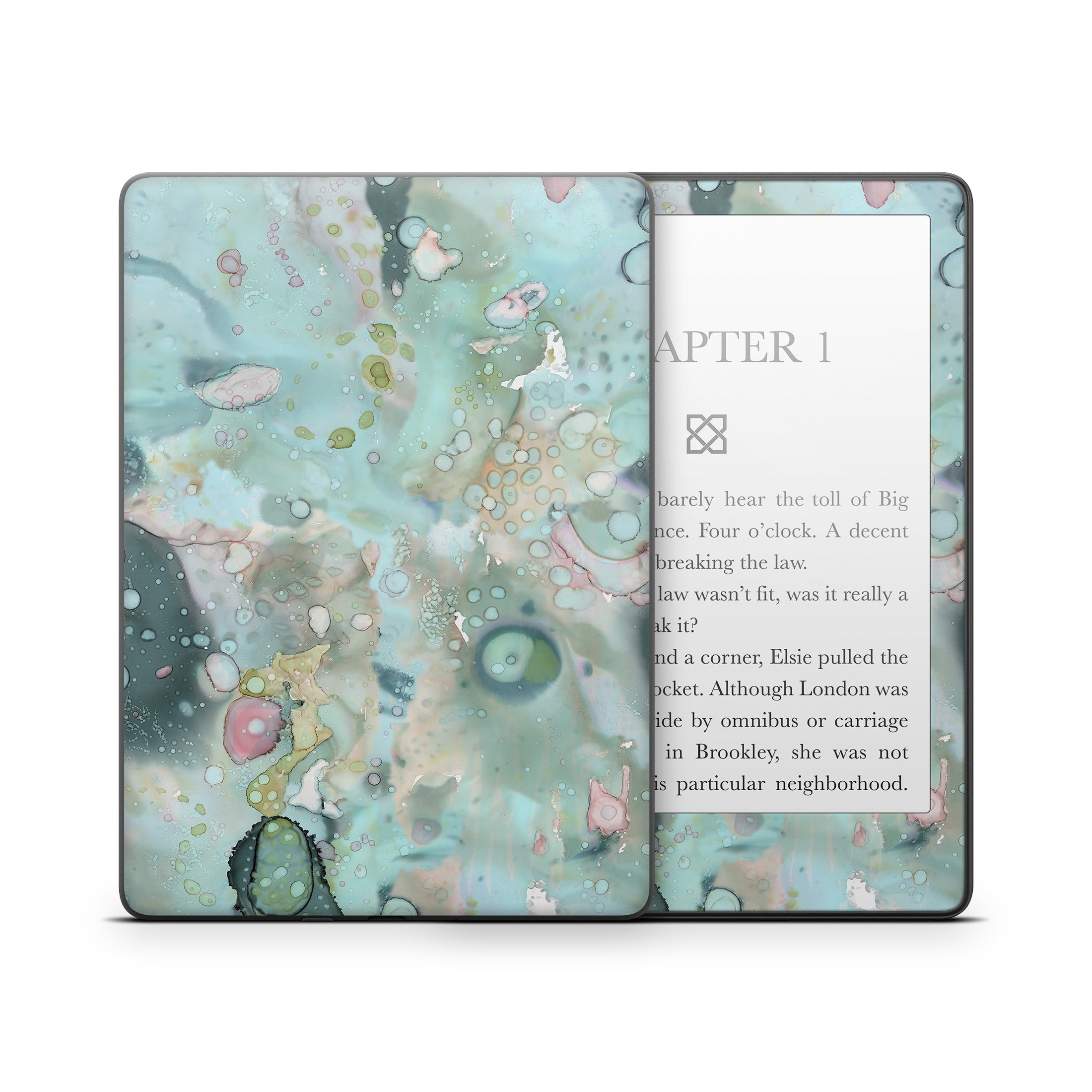 Organic In Blue - Amazon Kindle Skin