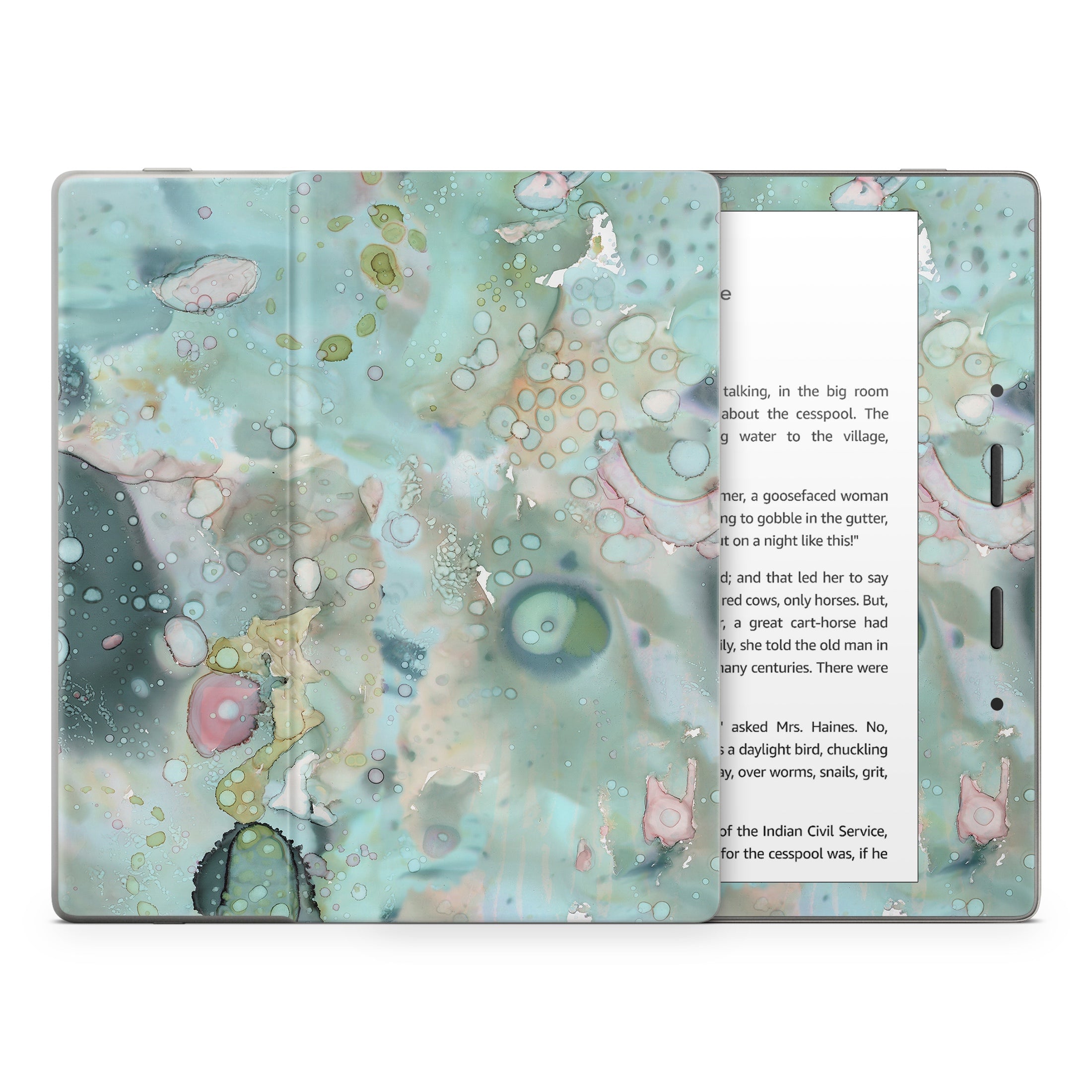 Organic In Blue - Amazon Kindle Skin