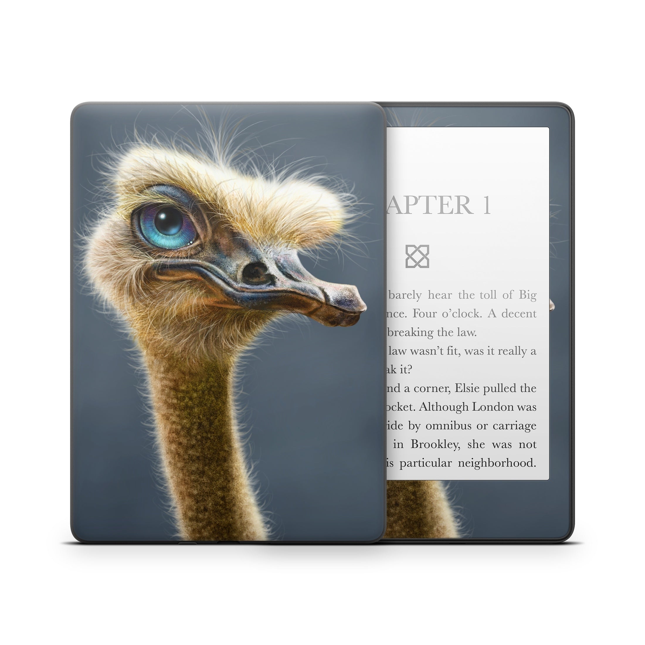 Ostrich Totem - Amazon Kindle Skin
