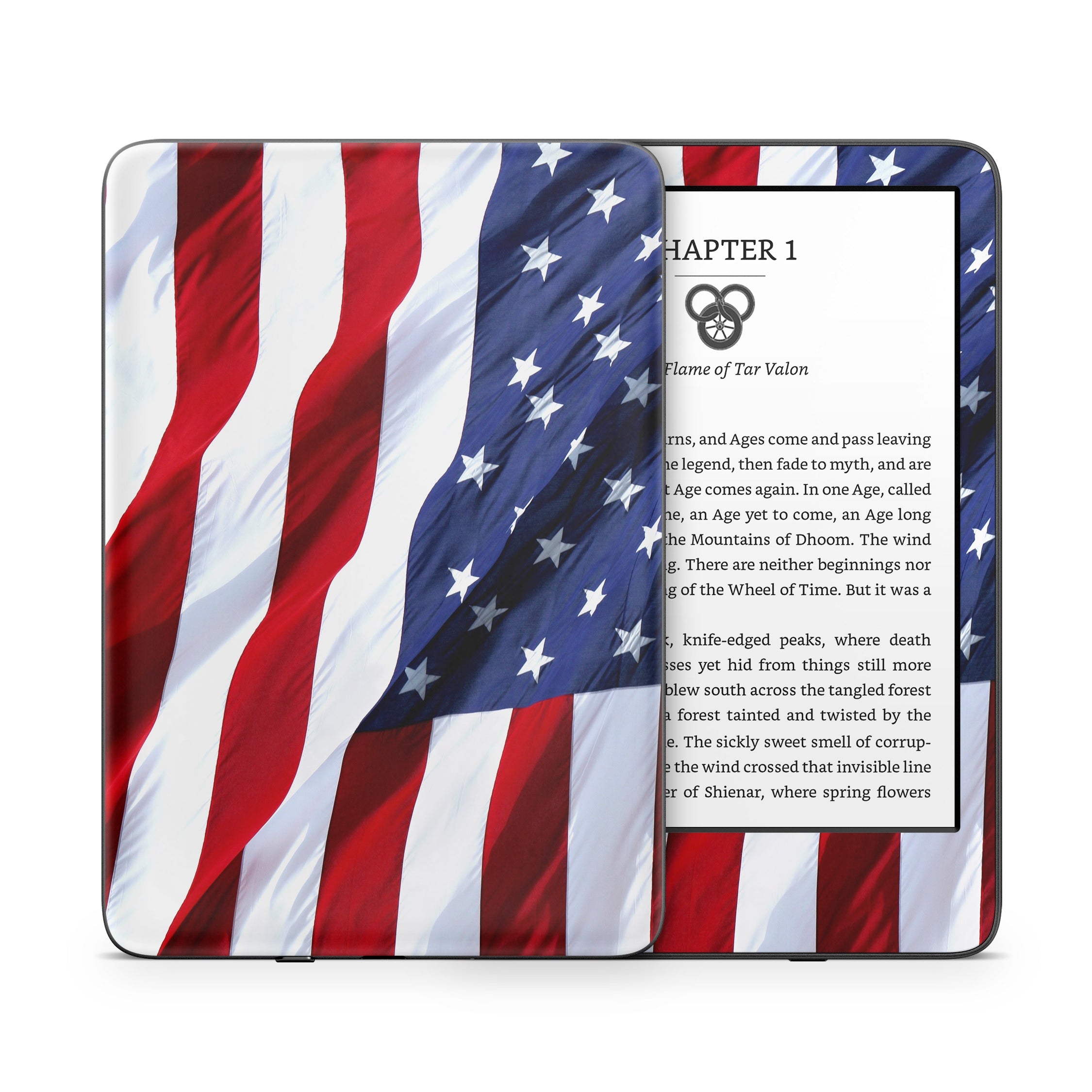 Patriotic - Amazon Kindle Skin