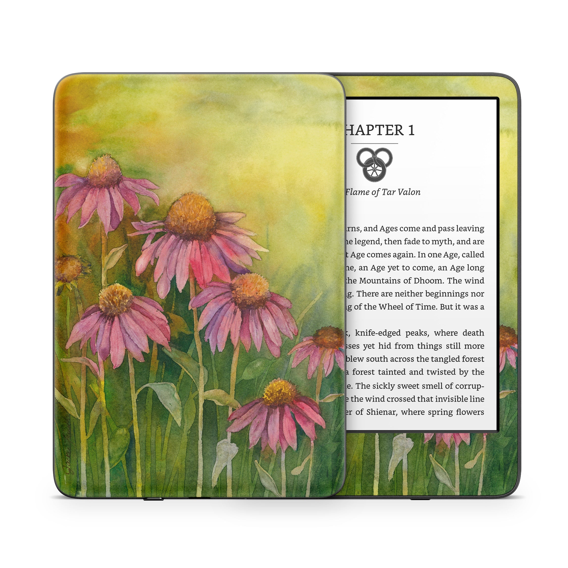 Prairie Coneflower - Amazon Kindle Skin