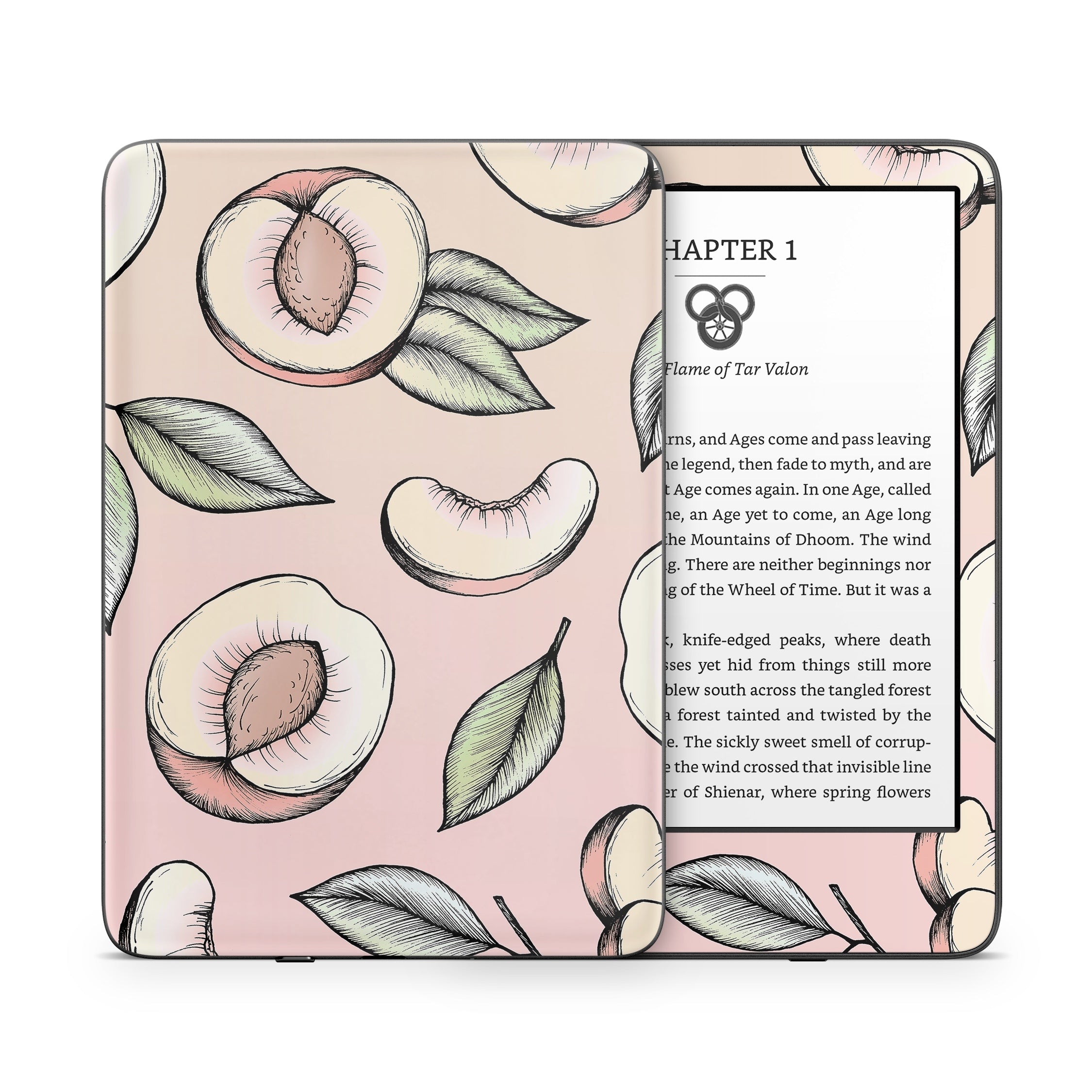 Peach Please - Amazon Kindle Skin
