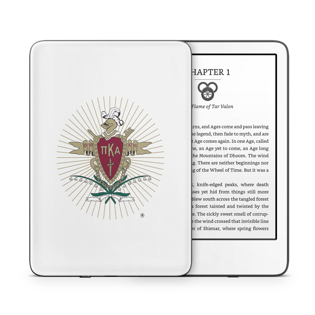 Pi Kappa Alpha Coat of Arms - Amazon Kindle Skin