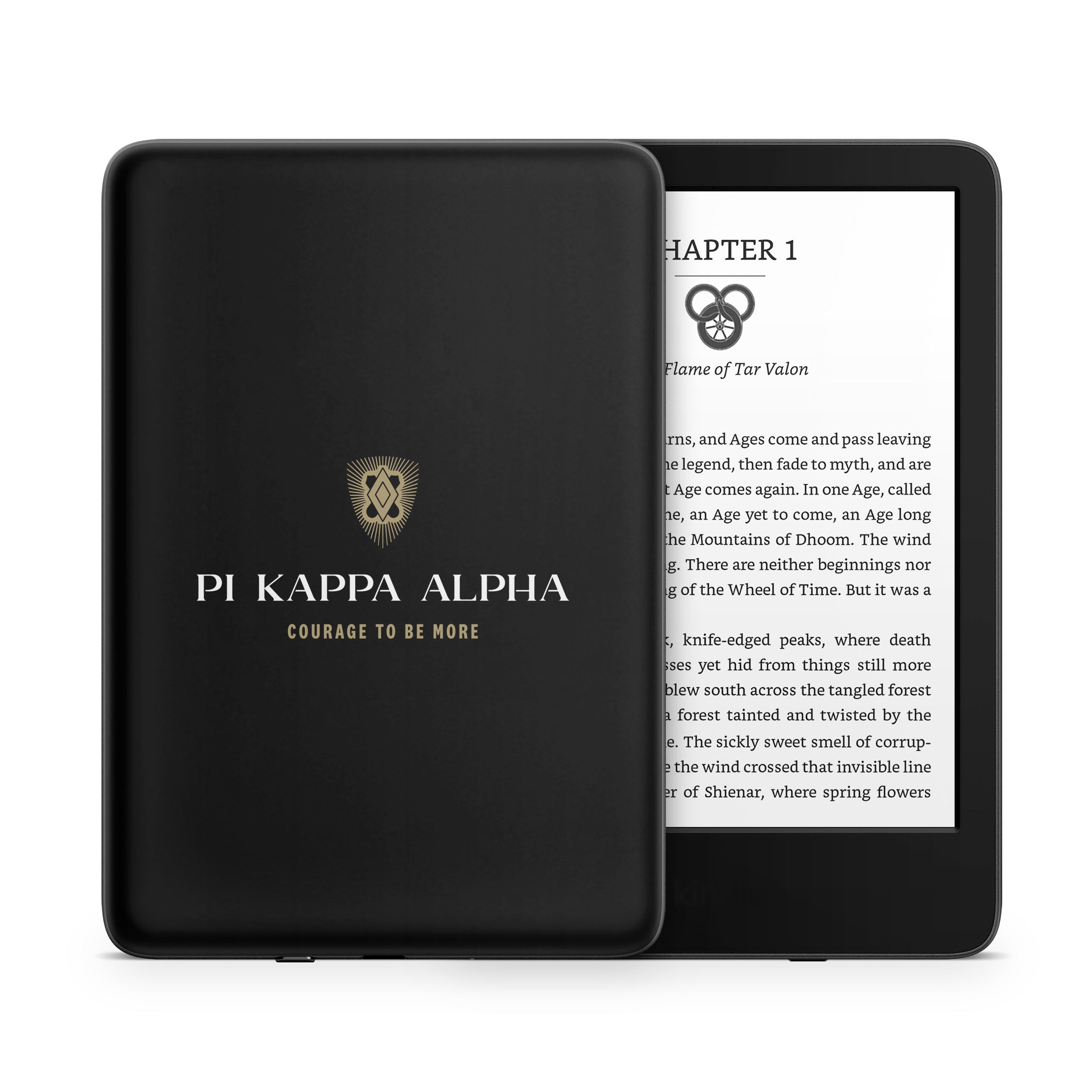 Pi Kappa Alpha Formal Logo Black - Amazon Kindle Skin