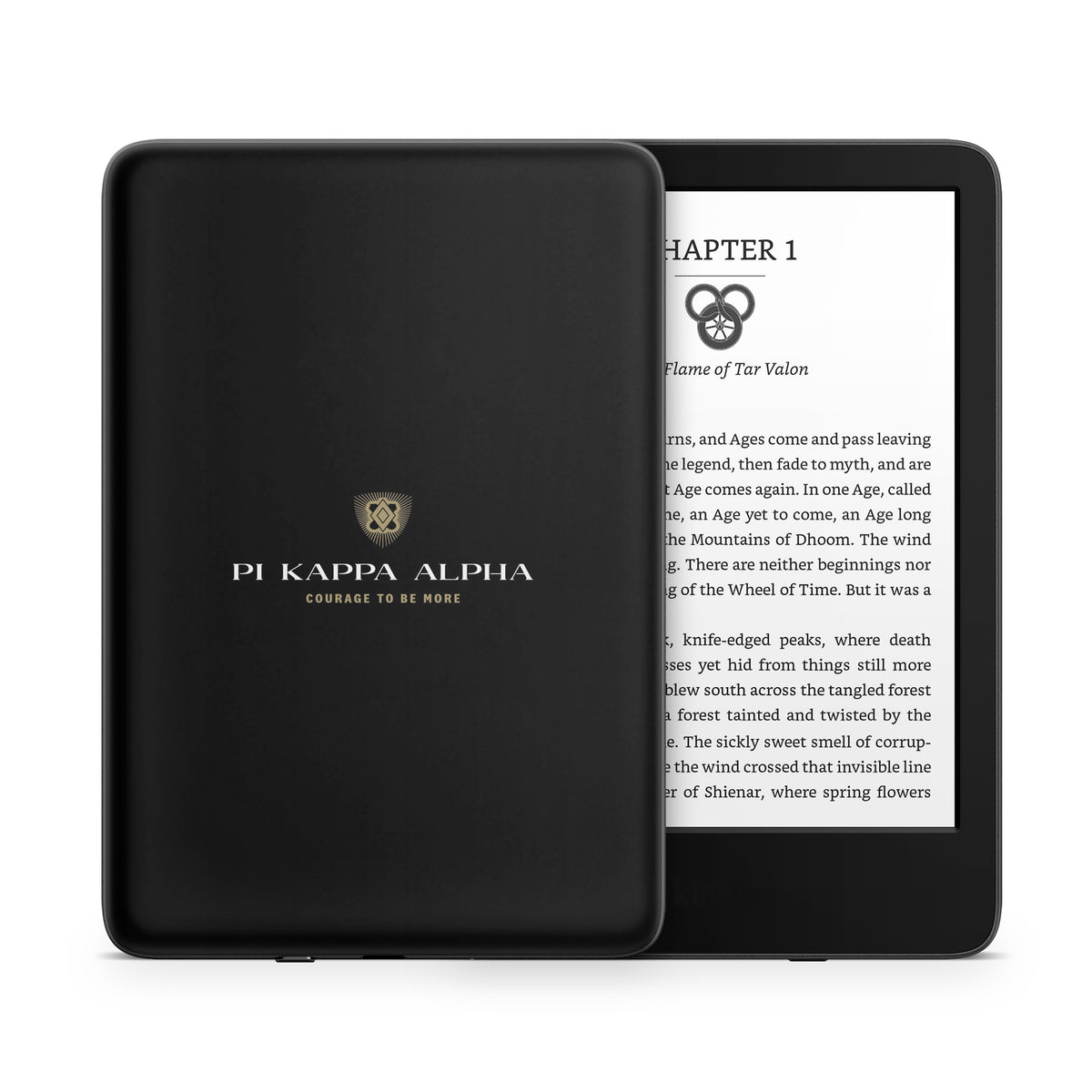 Pi Kappa Alpha Formal Logo Black - Amazon Kindle Skin