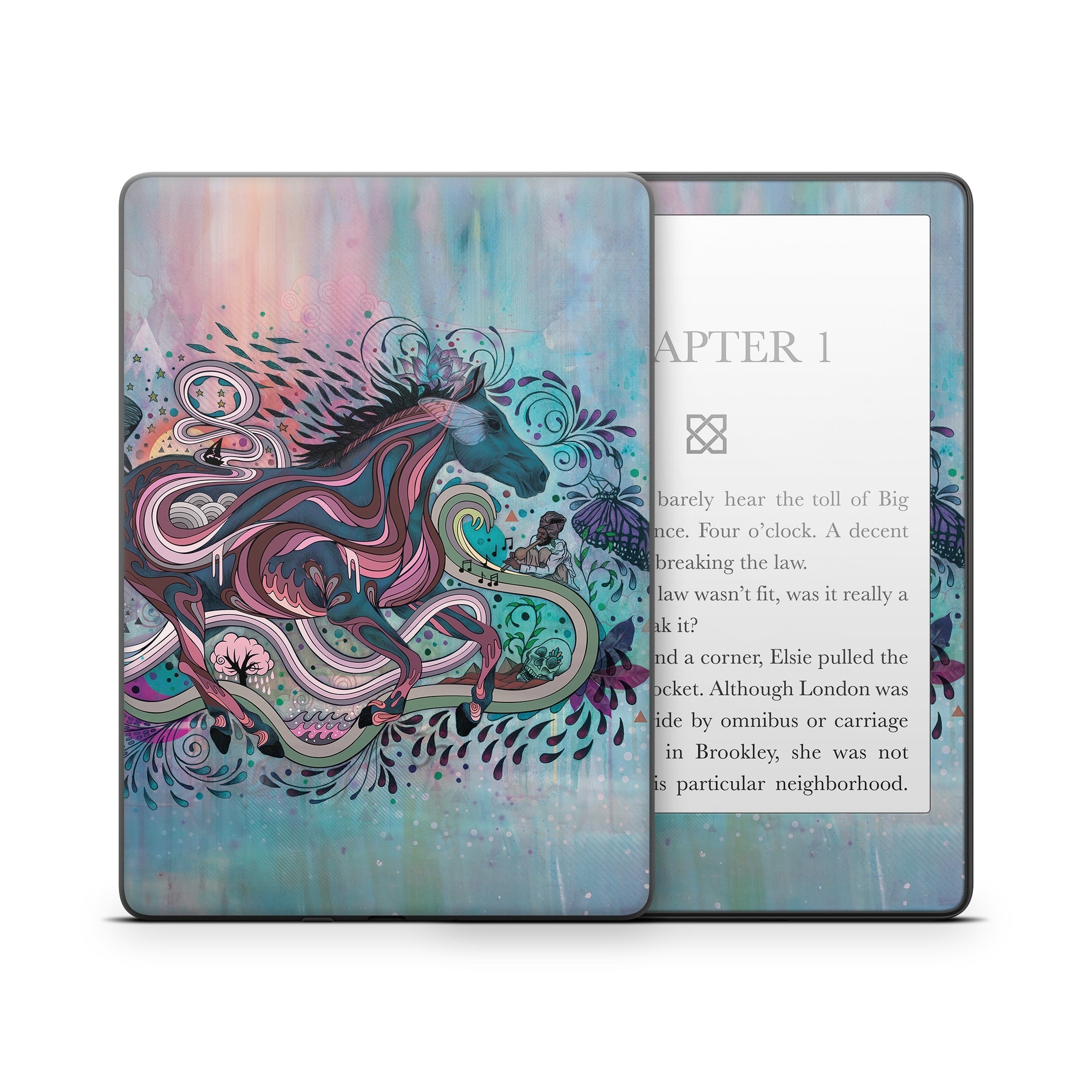 Poetry in Motion - Amazon Kindle Skin