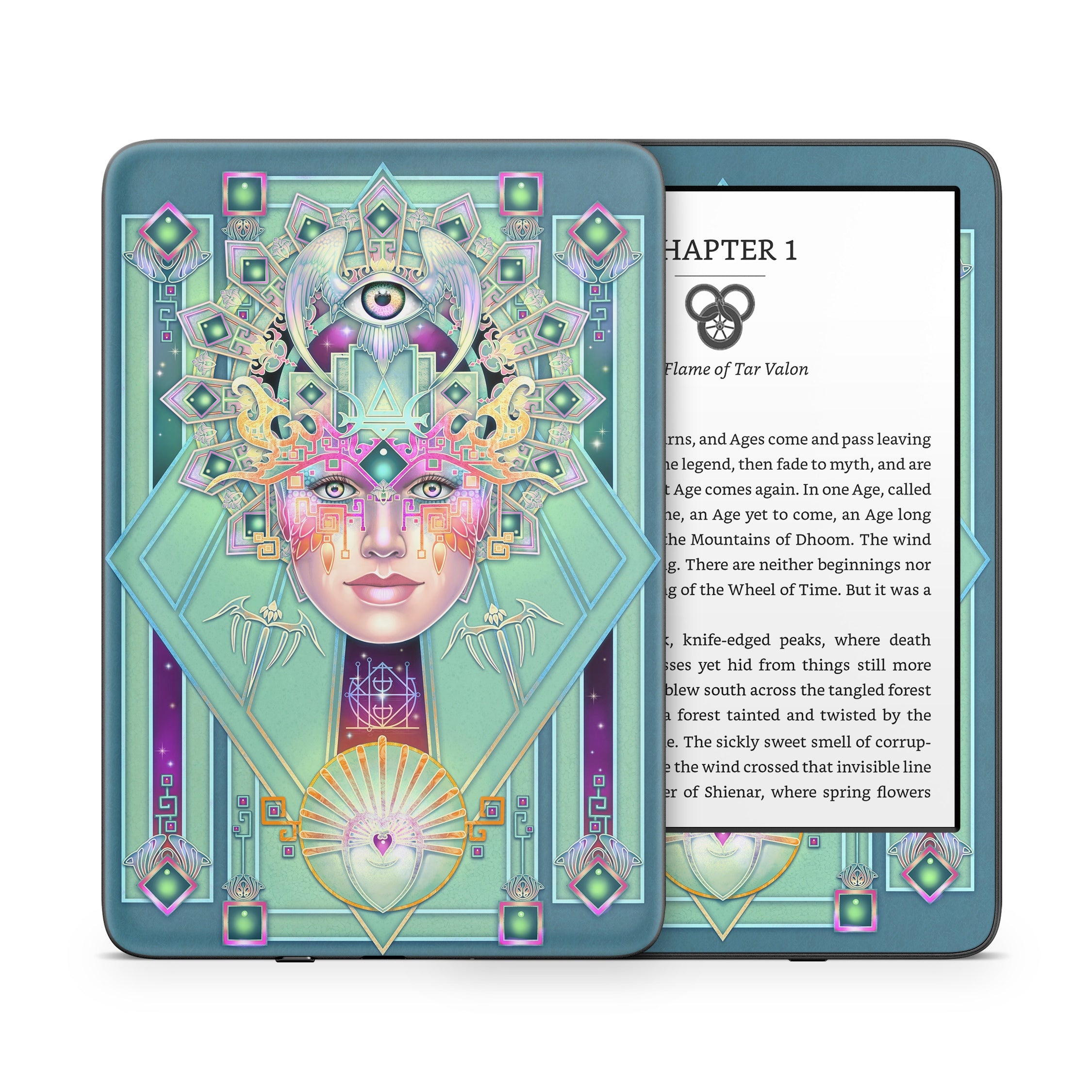 Queen Gratitude - Amazon Kindle Skin