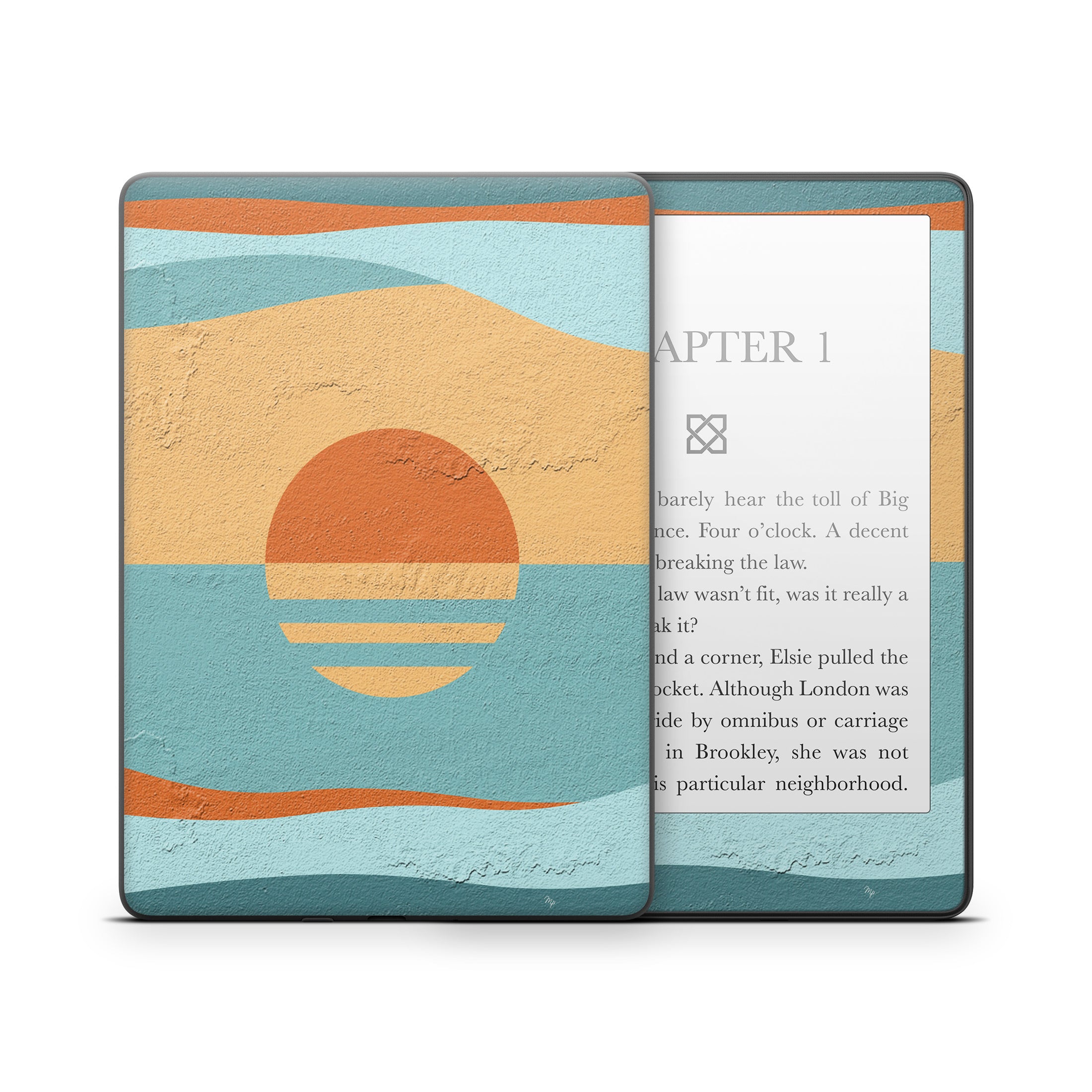 Retro Sunset - Amazon Kindle Skin