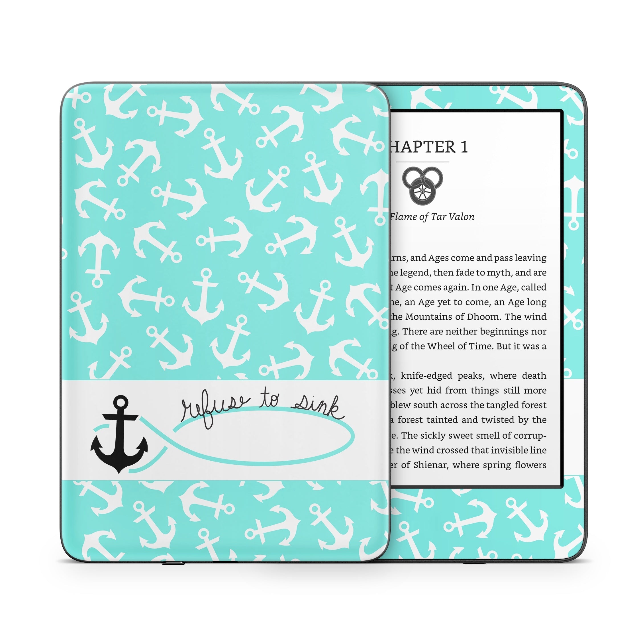 Refuse to Sink - Amazon Kindle Skin