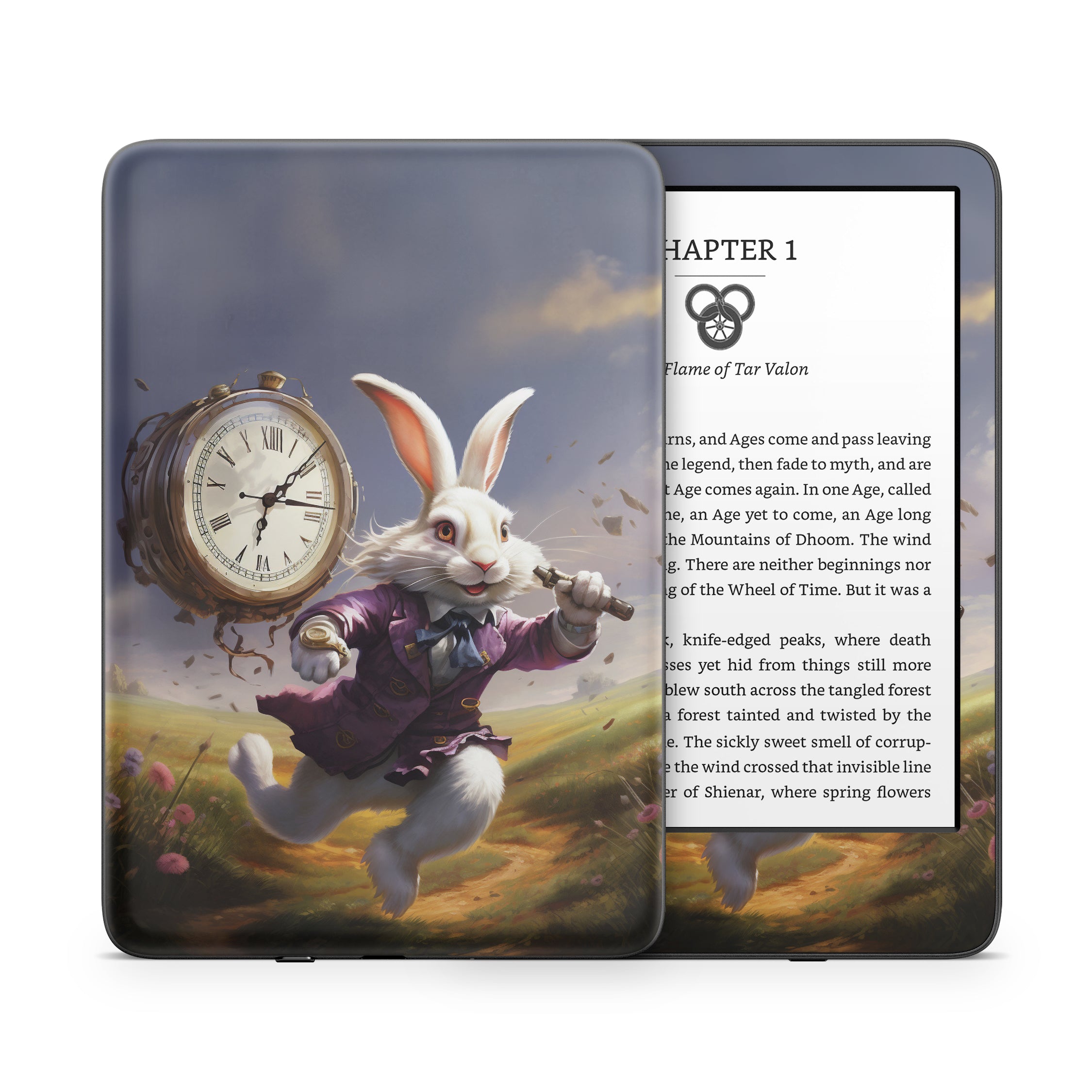 Running Late - Amazon Kindle Skin