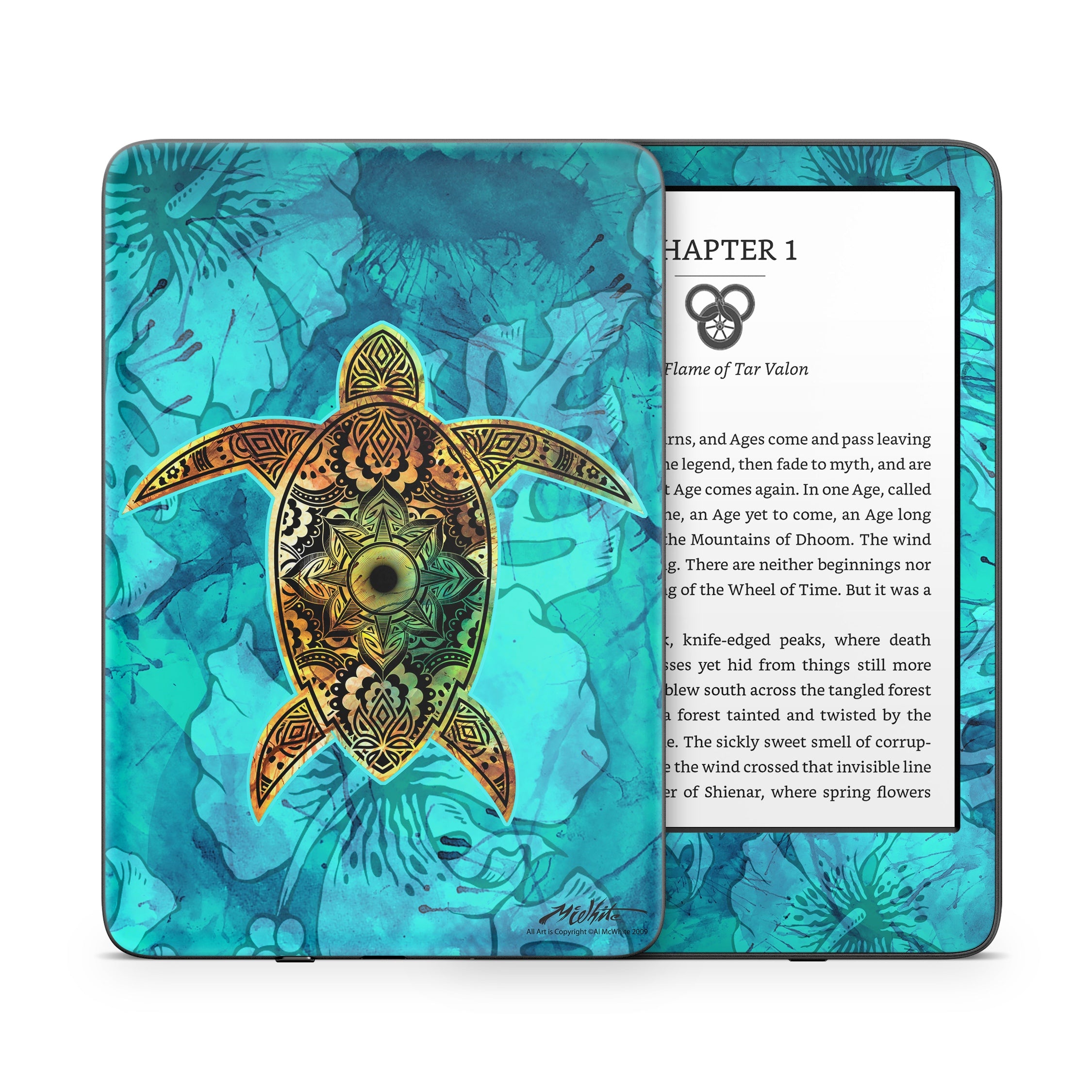 Sacred Honu - Amazon Kindle Skin