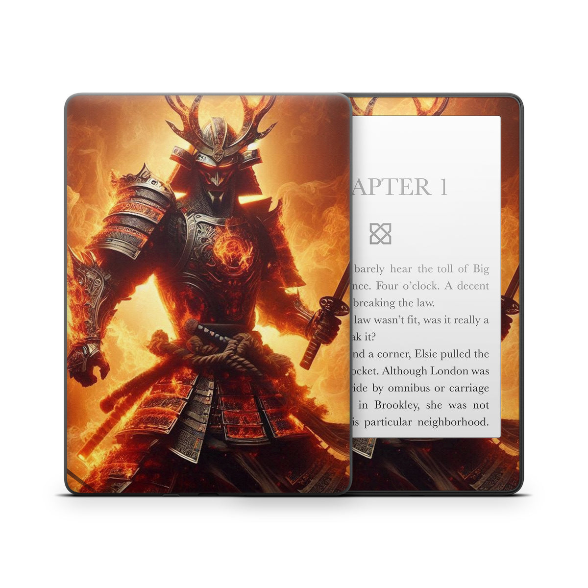 Samurai Fire - Amazon Kindle Skin