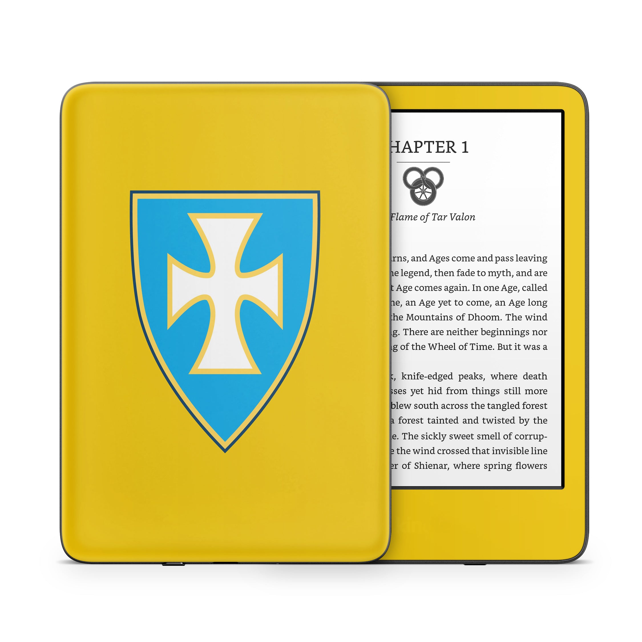 Sigma Chi Shield Gold - Amazon Kindle Skin