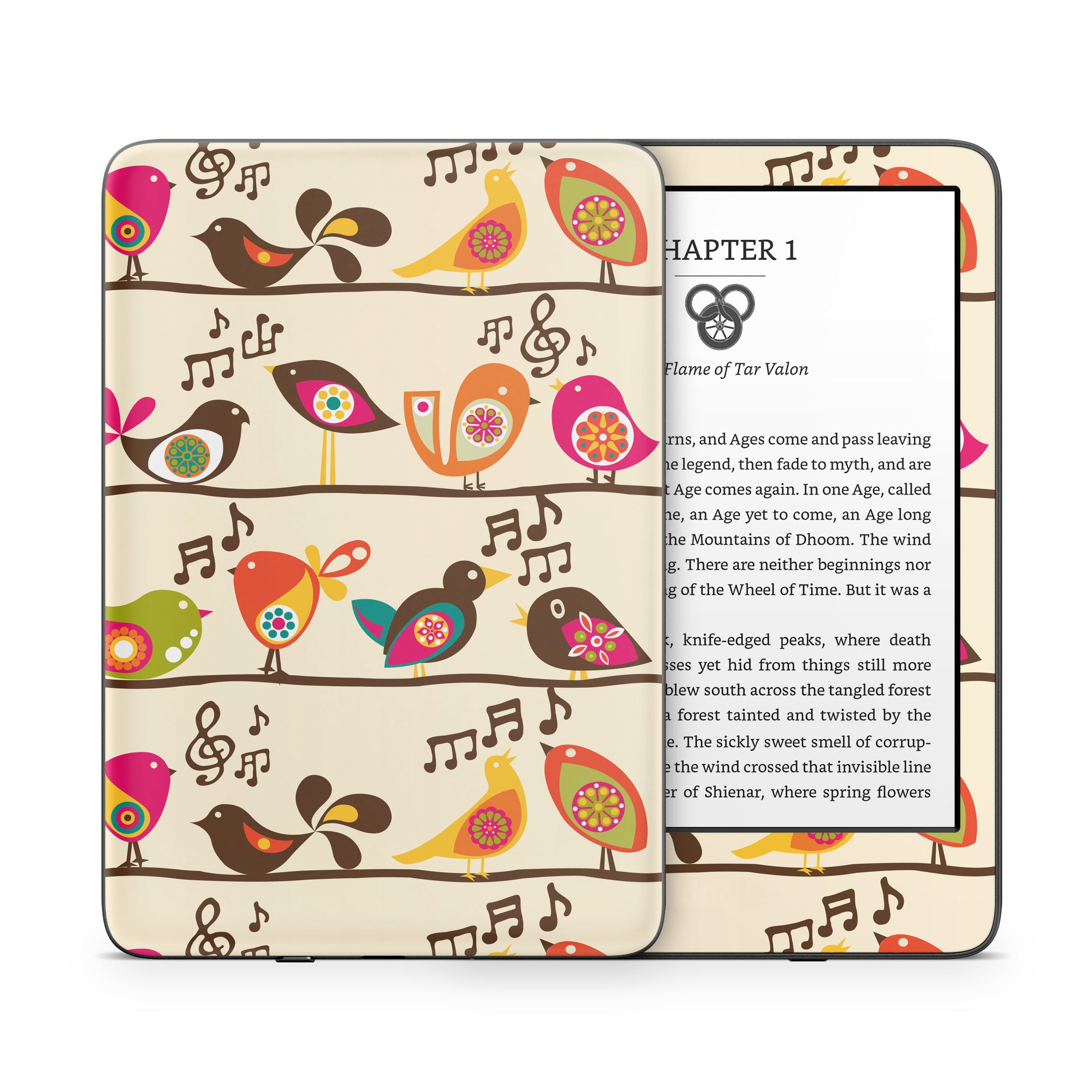Singing Birds - Amazon Kindle Skin