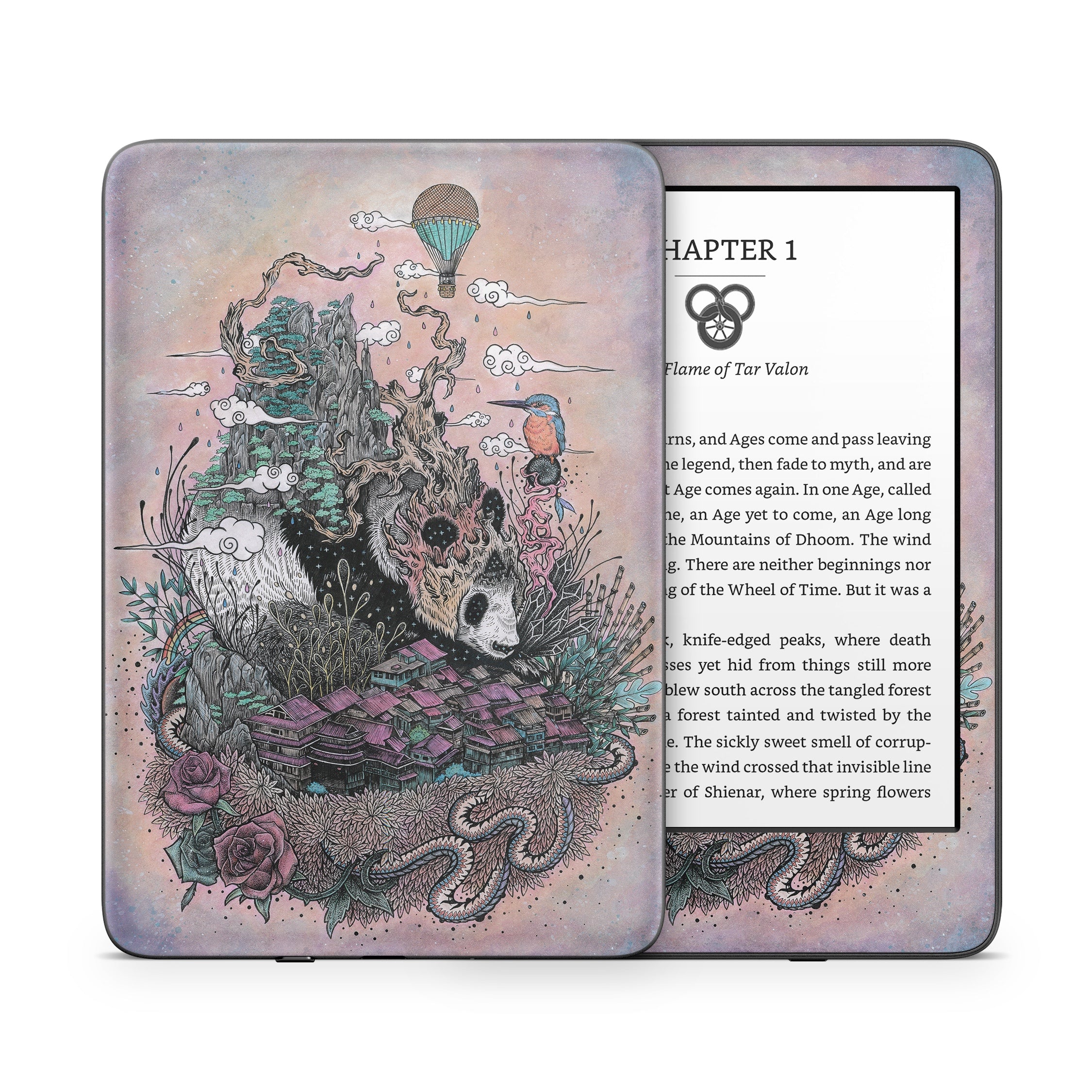 Sleeping Giant - Amazon Kindle Skin