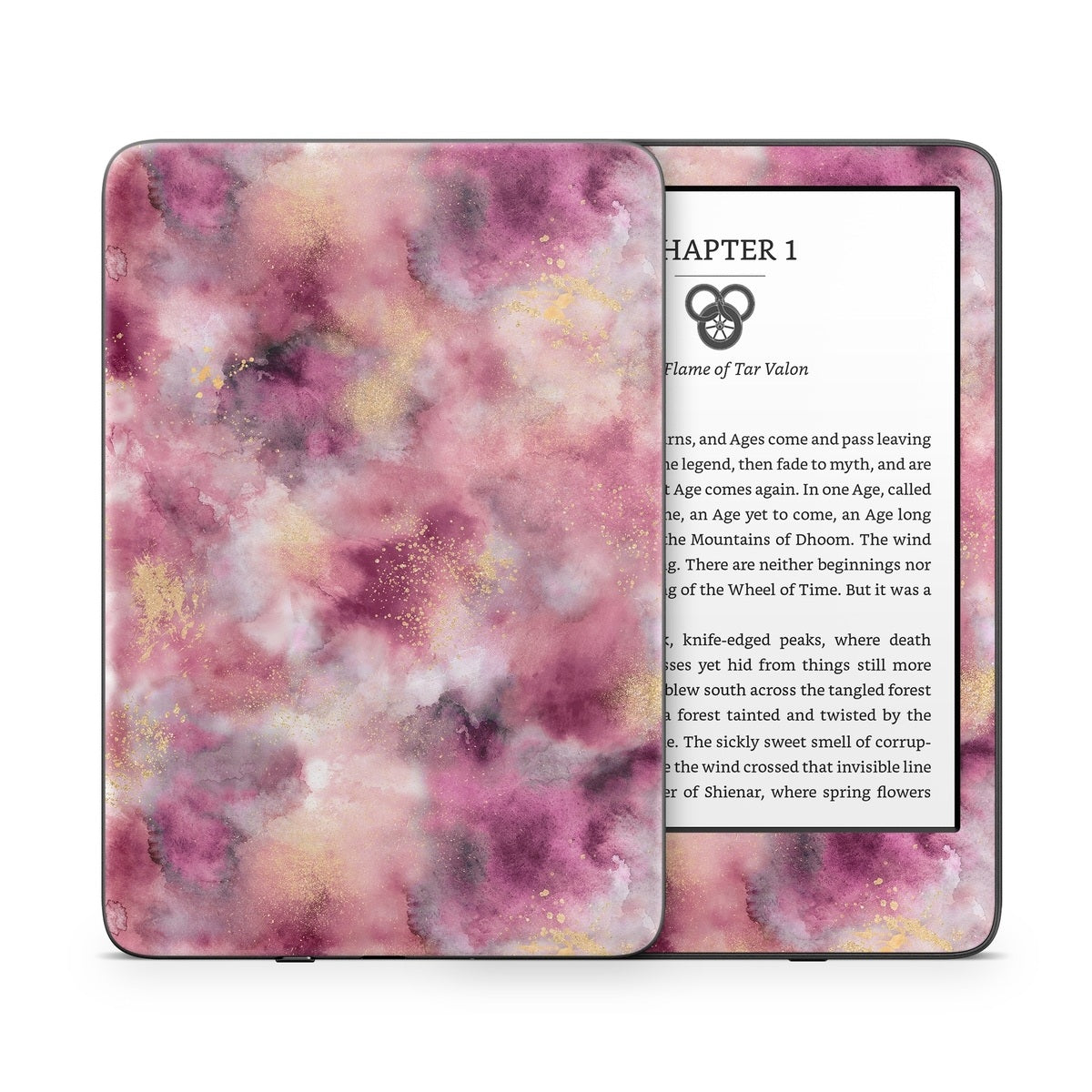 Smoky Marble Watercolor - Amazon Kindle Skin