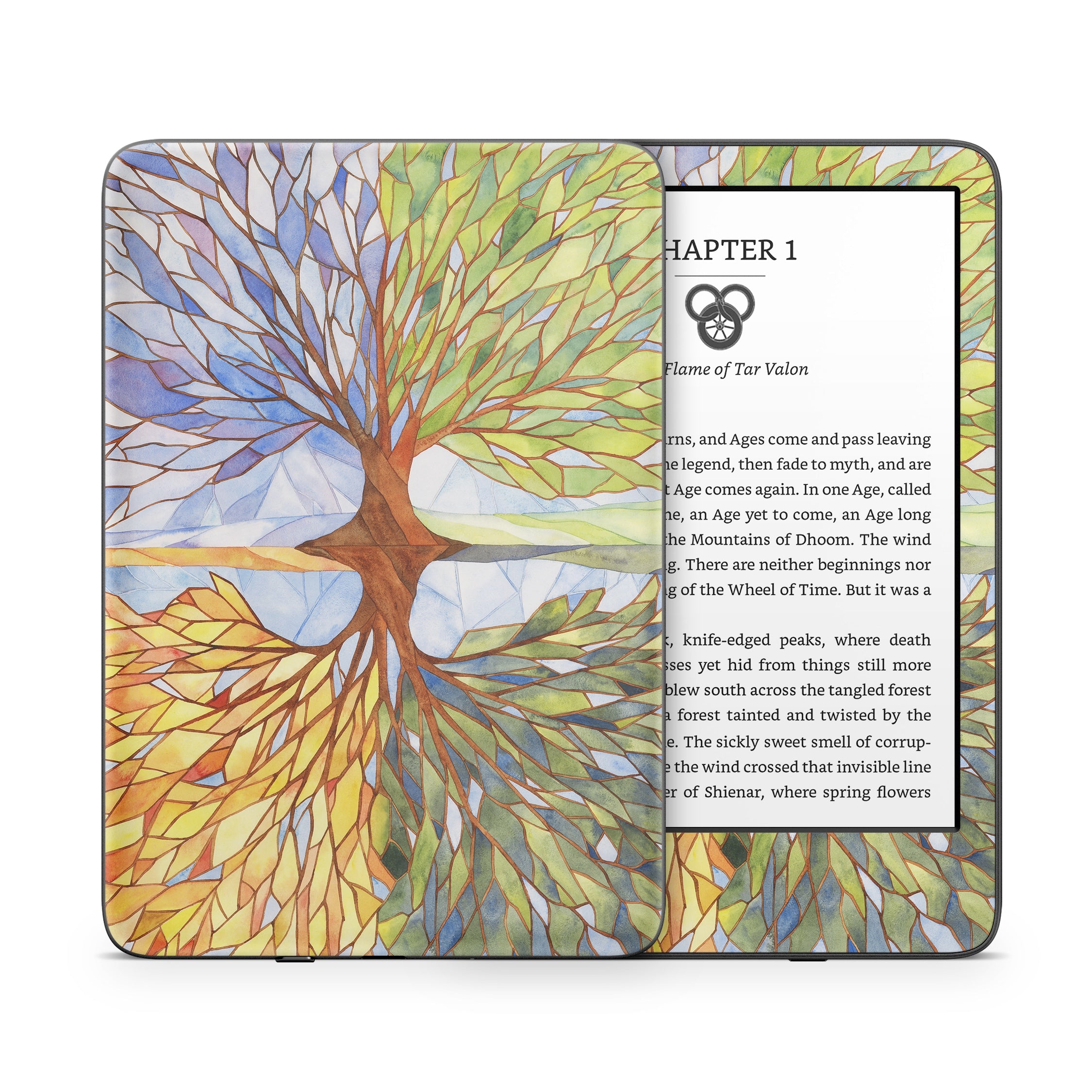 Searching for the Season - Amazon Kindle Skin