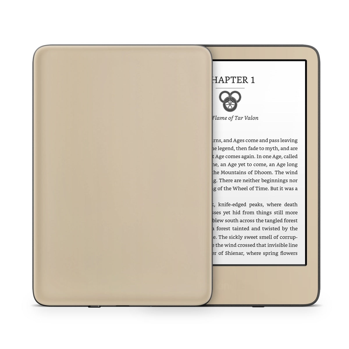 Solid State Beige - Amazon Kindle Skin