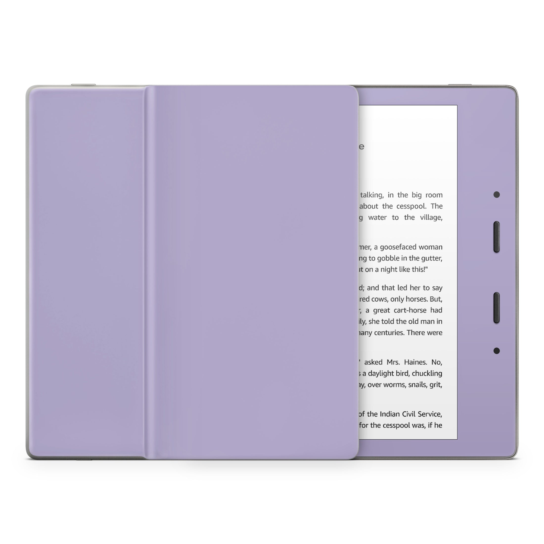 Solid State Lavender - Amazon Kindle Skin