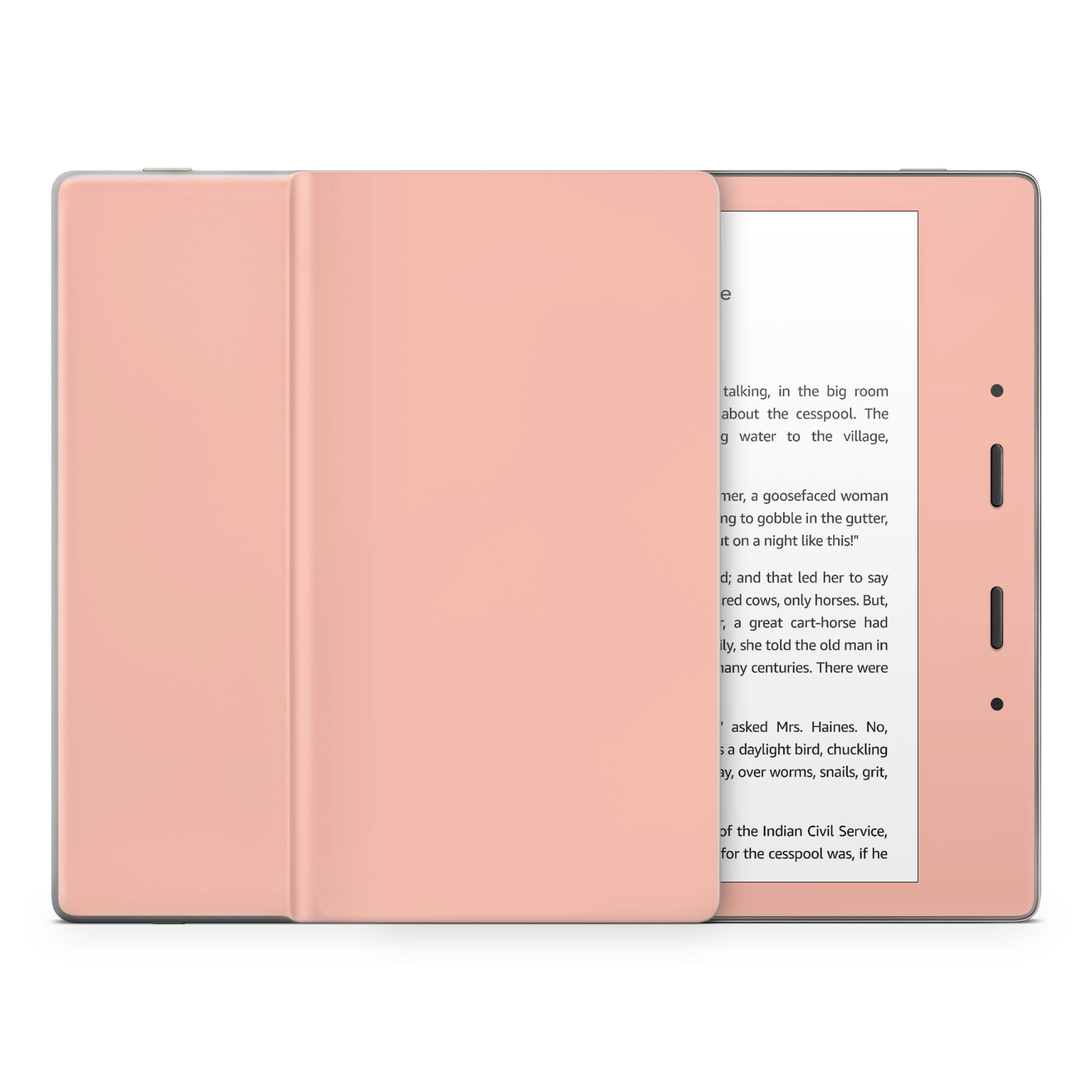 Solid State Peach - Amazon Kindle Skin
