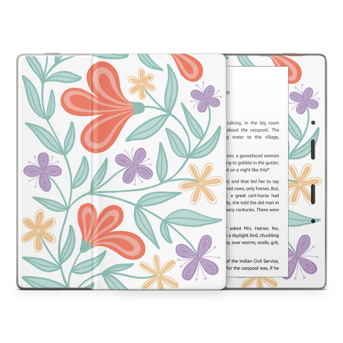 Summer Blooms - Amazon Kindle Skin