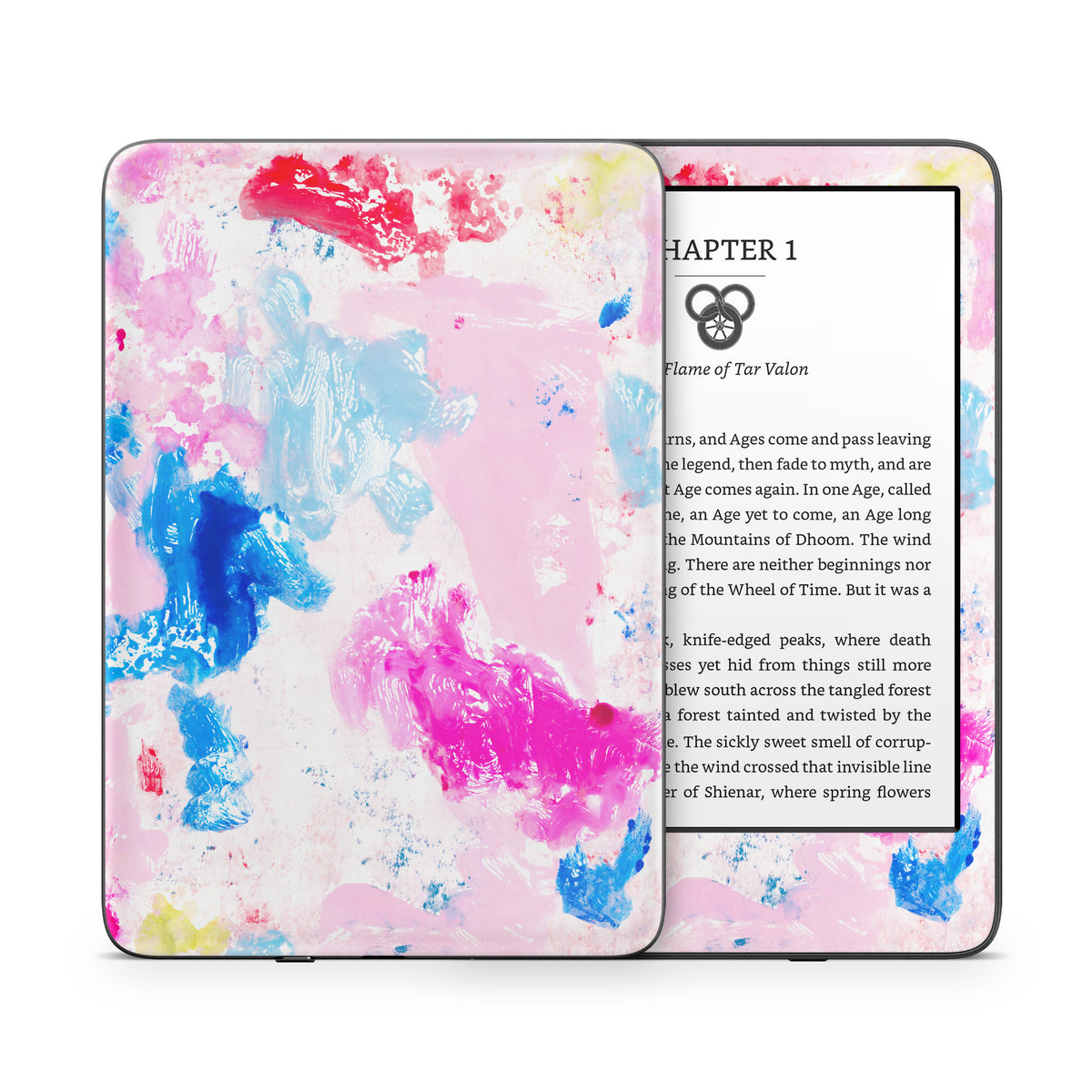 Sunny Day Finger Paint - Amazon Kindle Skin