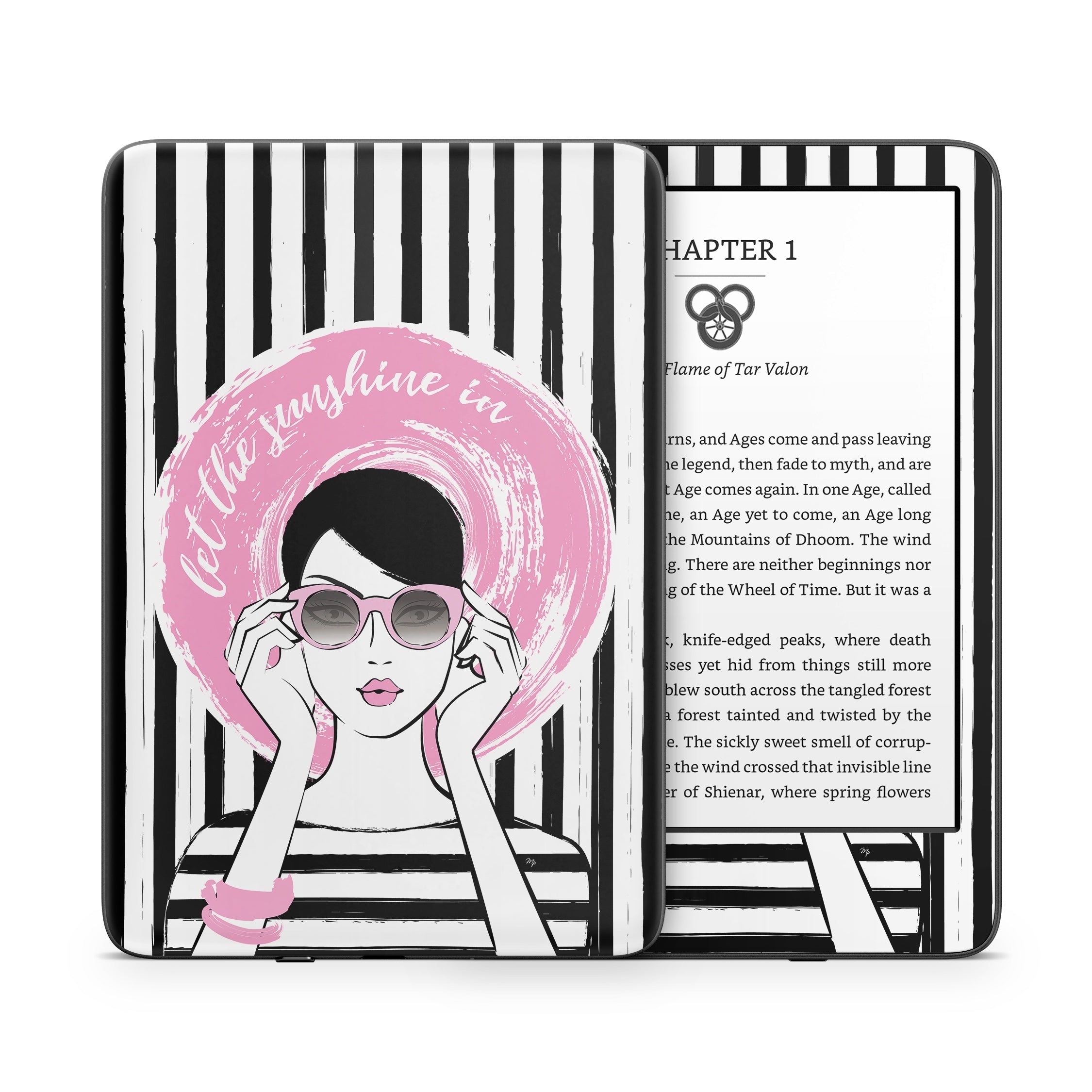 Let The Sunshine In - Amazon Kindle Skin