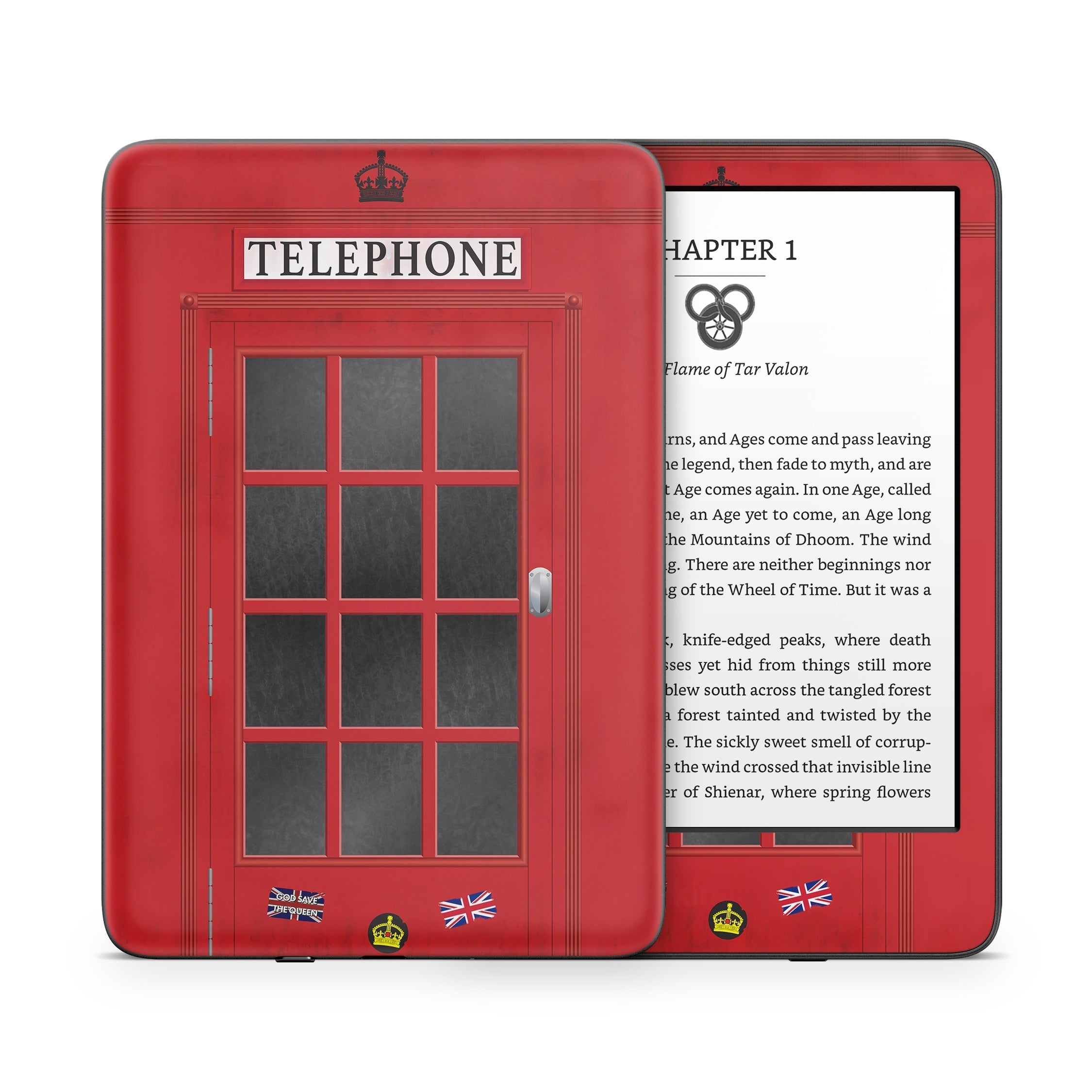 Telephone Kiosk - Amazon Kindle Skin