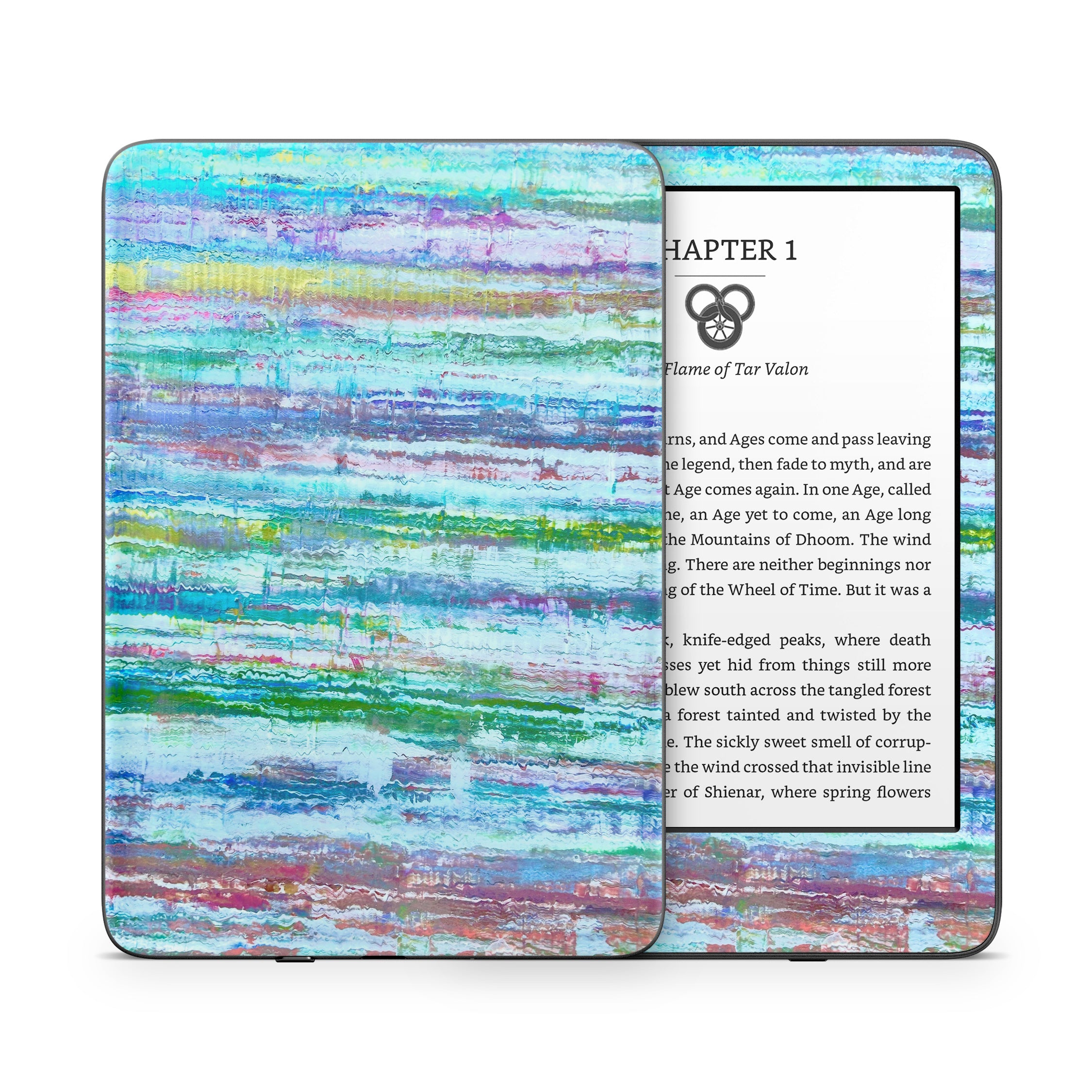 Textured Stripes - Amazon Kindle Skin