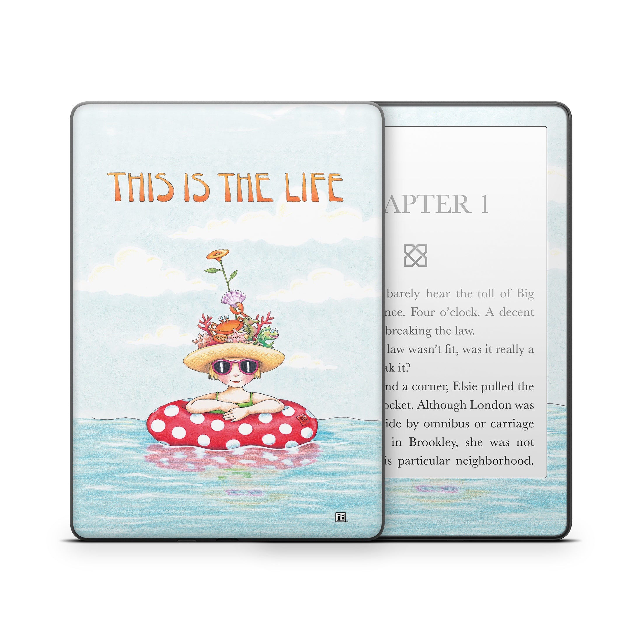 This Is The Life - Amazon Kindle Skin