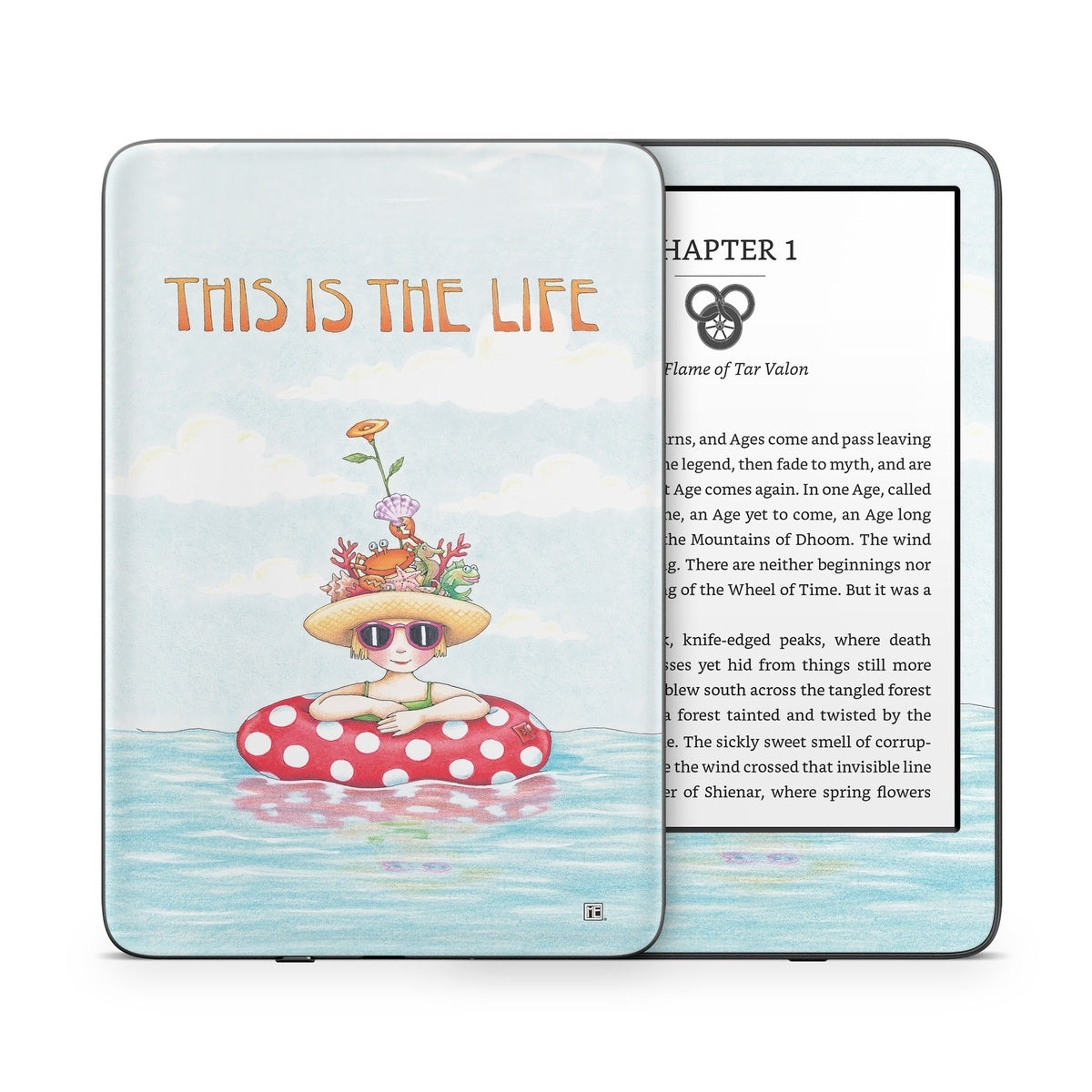 This Is The Life - Amazon Kindle Skin