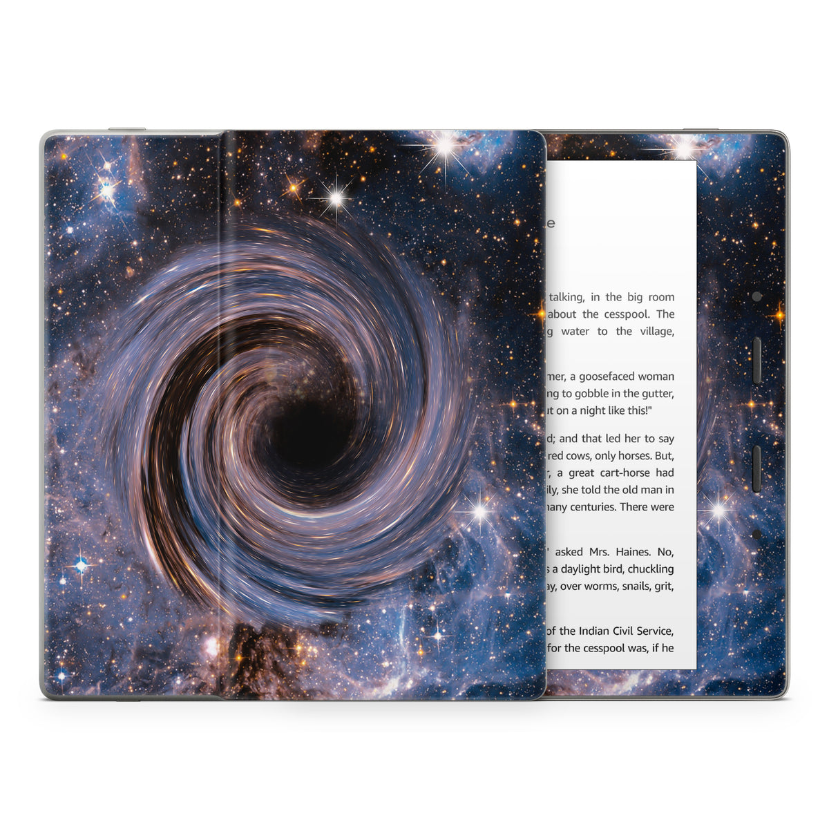 Through the Black Hole - Amazon Kindle Skin
