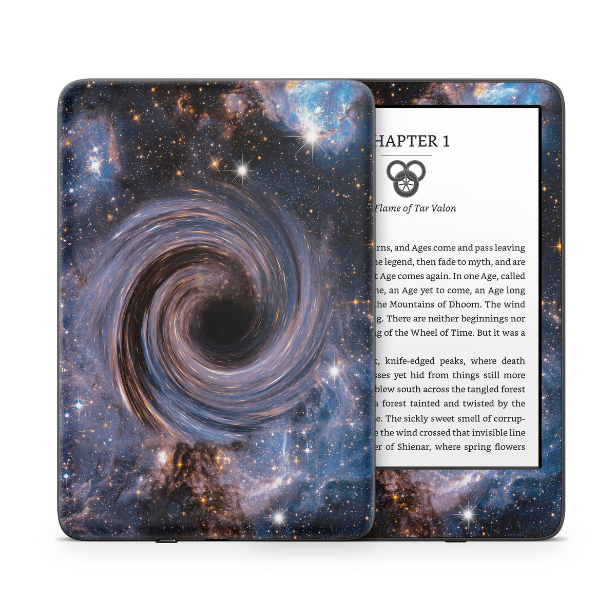 Through the Black Hole - Amazon Kindle Skin